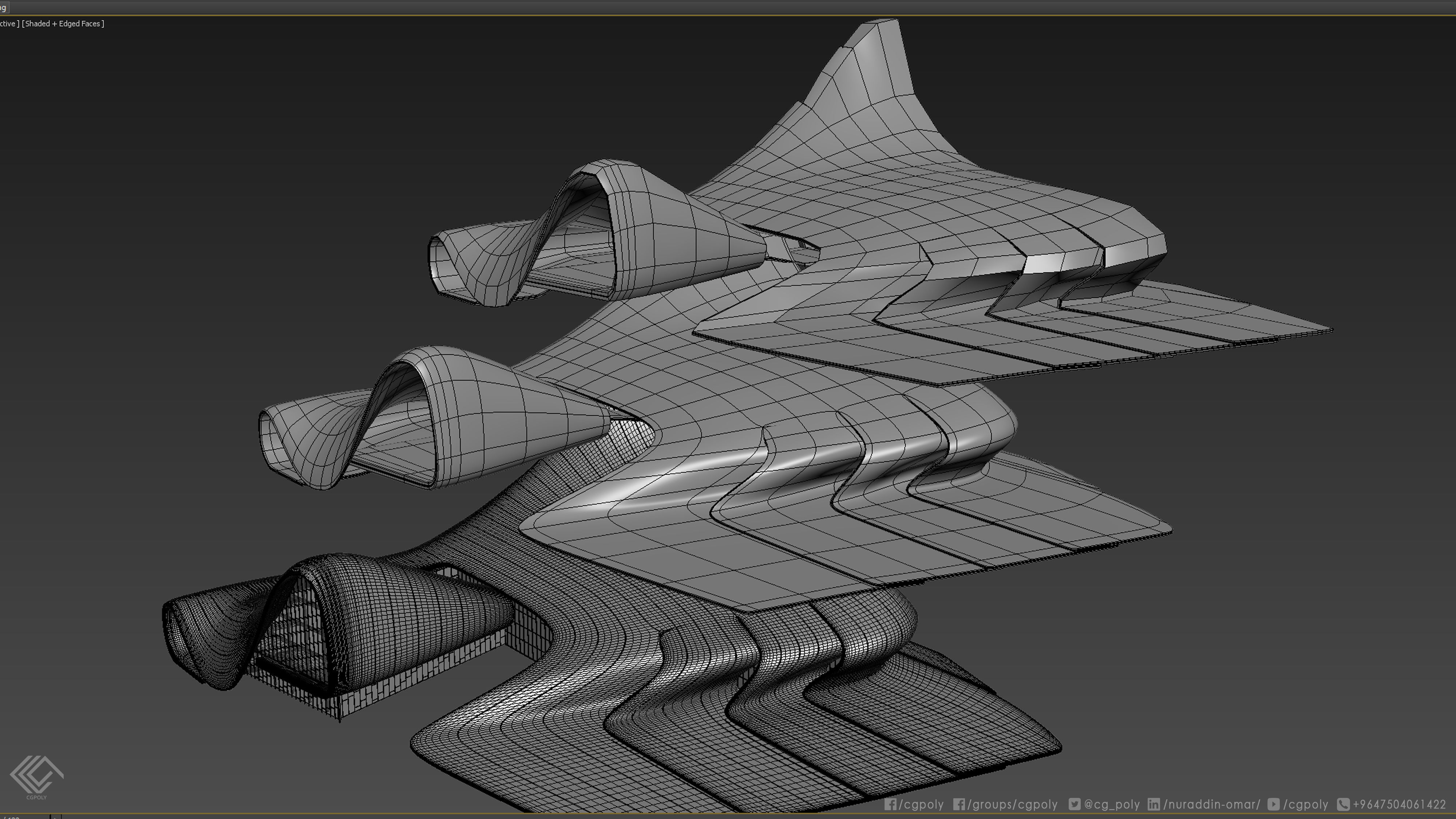 Heydar Aliyev Center 3D modeling  3D model_11