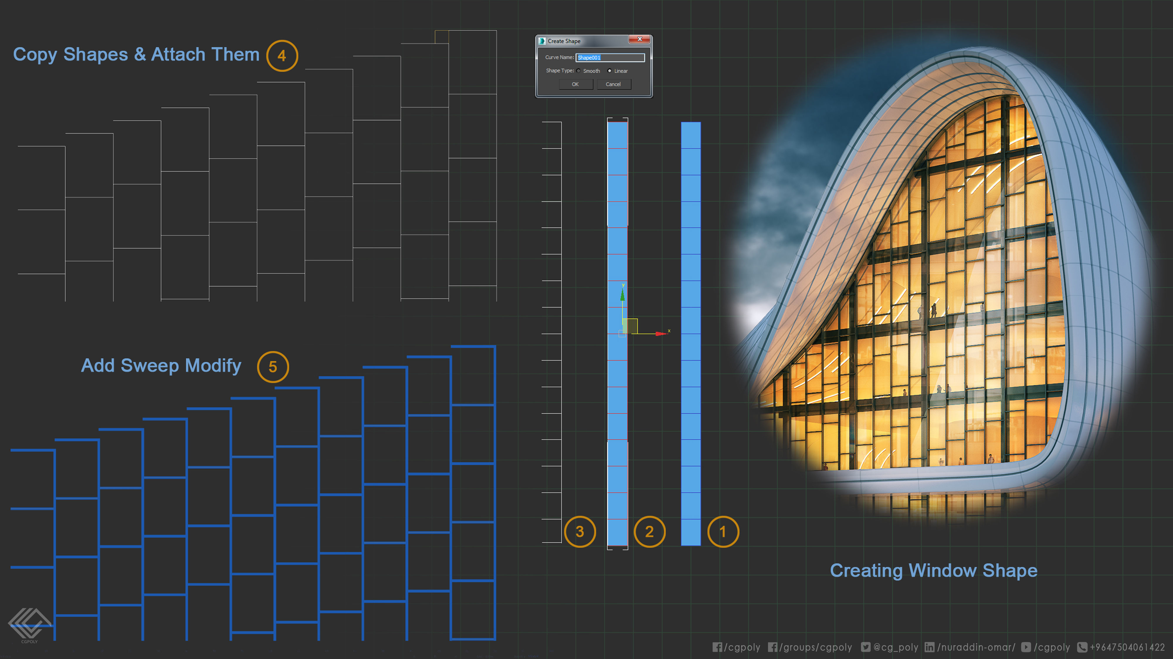 Heydar Aliyev Center 3D modeling  3D model_3