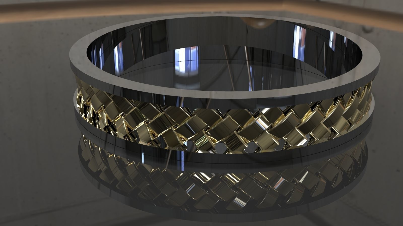 thumb ring 3D print model_2