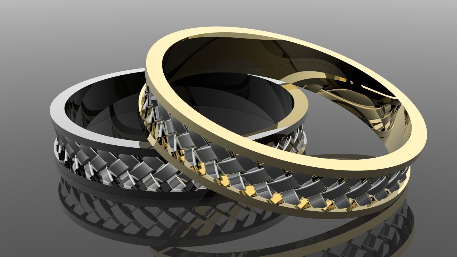 thumb ring 3D print model_4