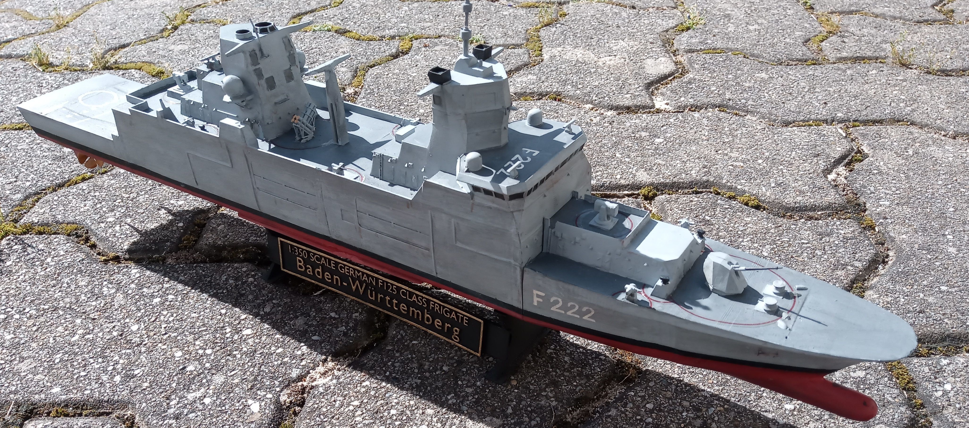 1-350 scale german F125-class Frigate 3D print model_19