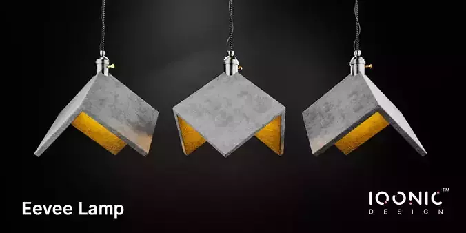 Eevee Lamp by Iqonic Design 3D model
