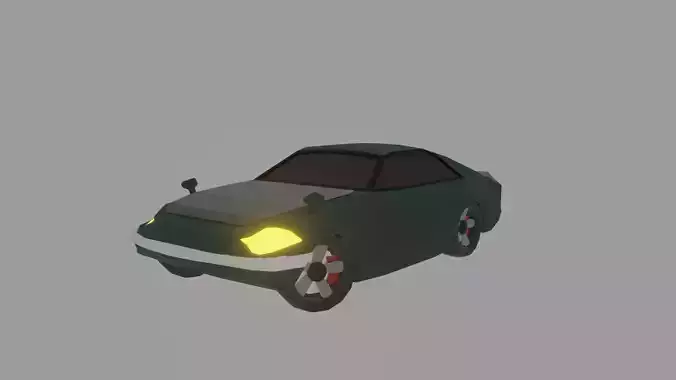 Datsun 240z low-poly model