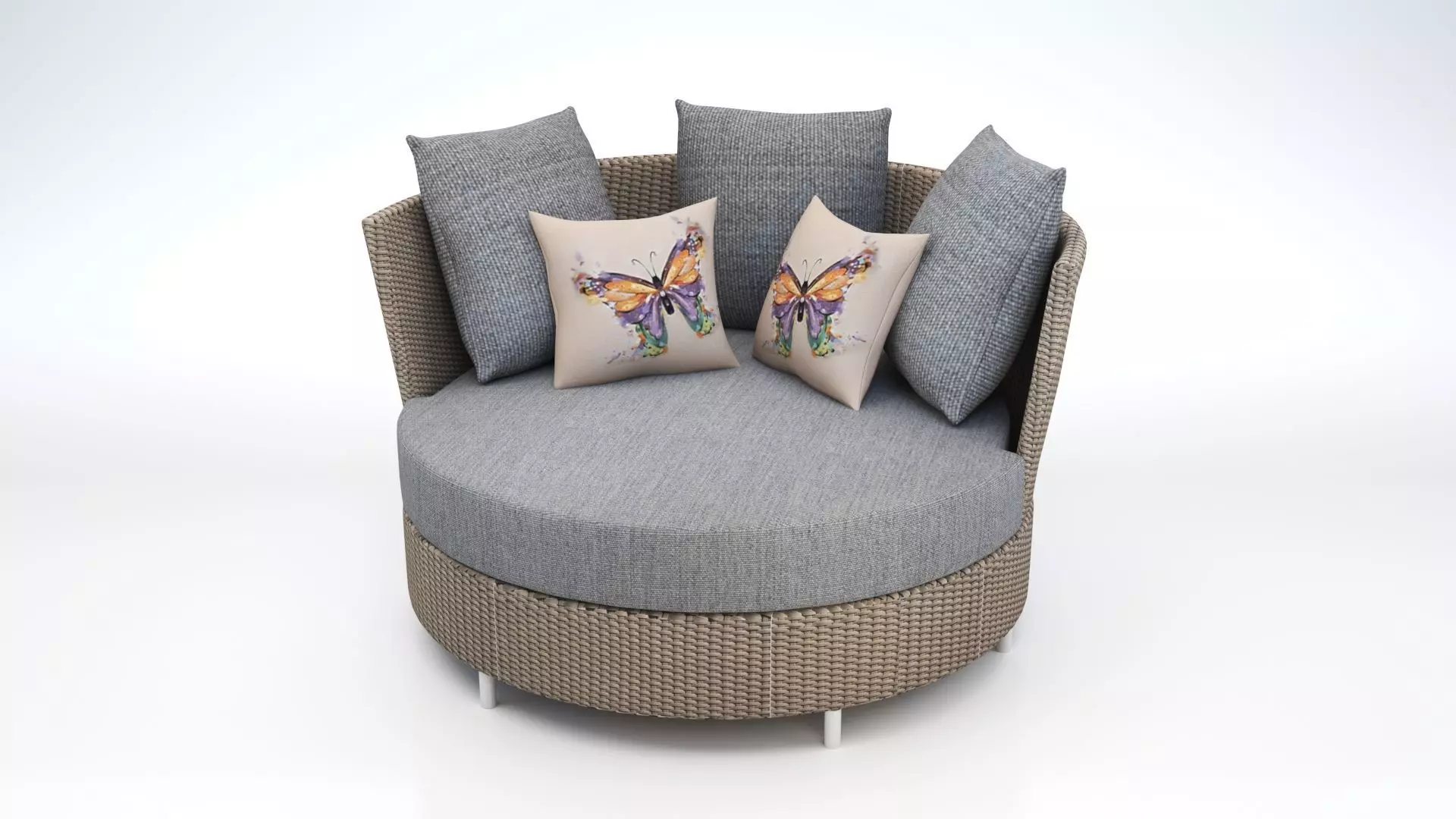 017 SPAD DAYBED Low-poly 3D model_0