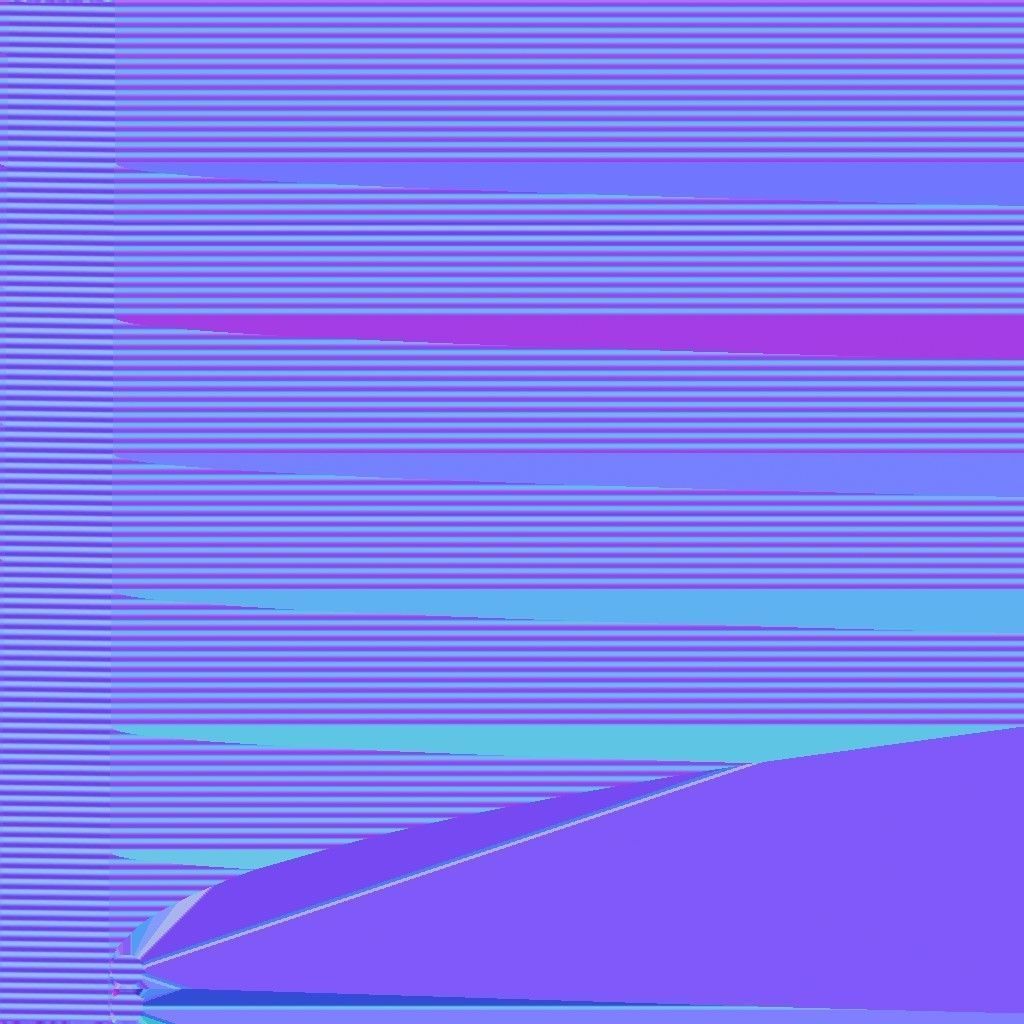 016 DALLAS SUNBED Low-poly 3D model_11