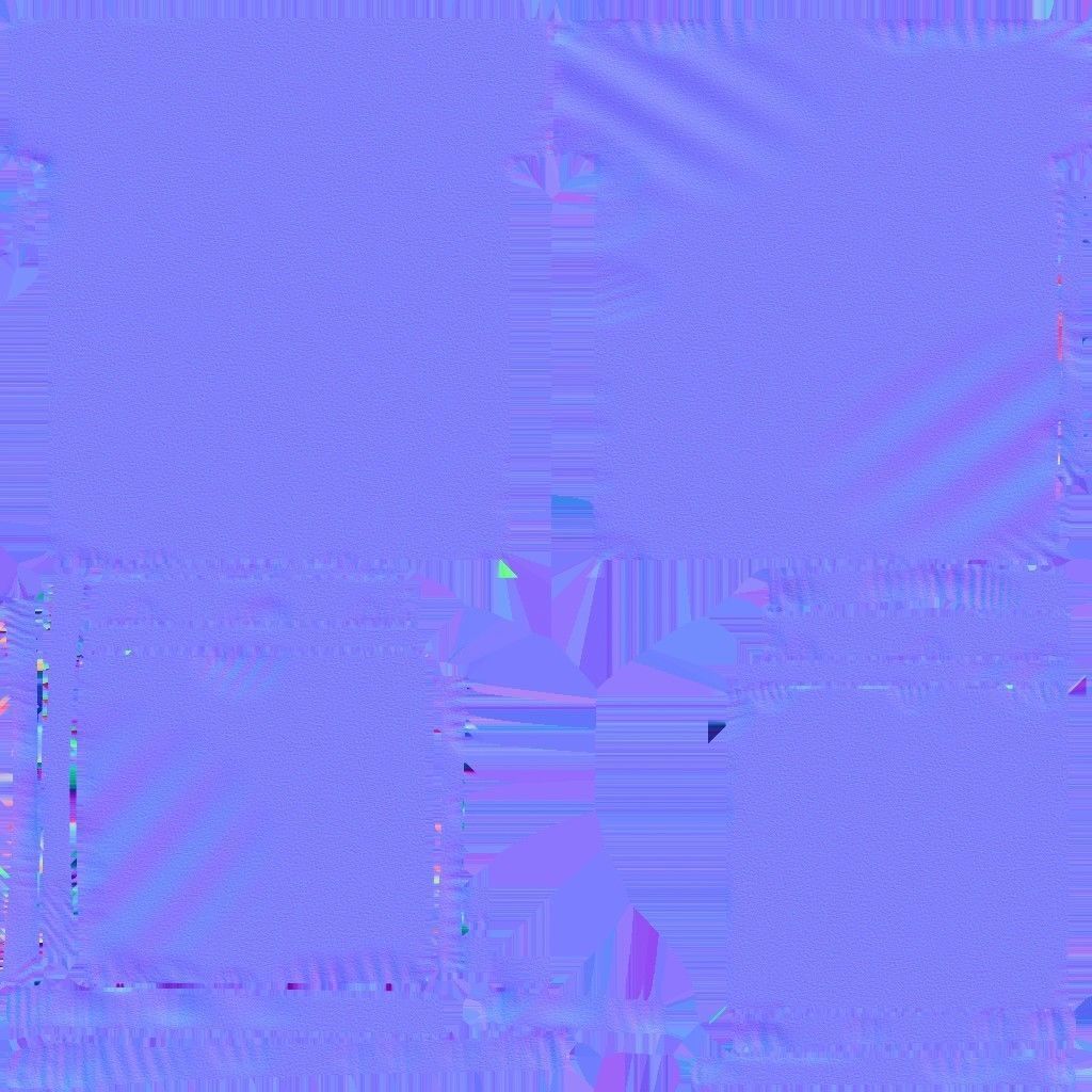 016 DALLAS SUNBED Low-poly 3D model_9