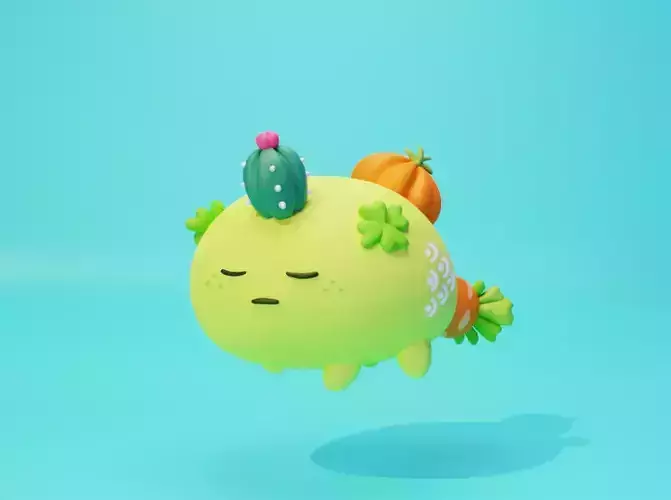 Axie infinity - Plant Free 3D model