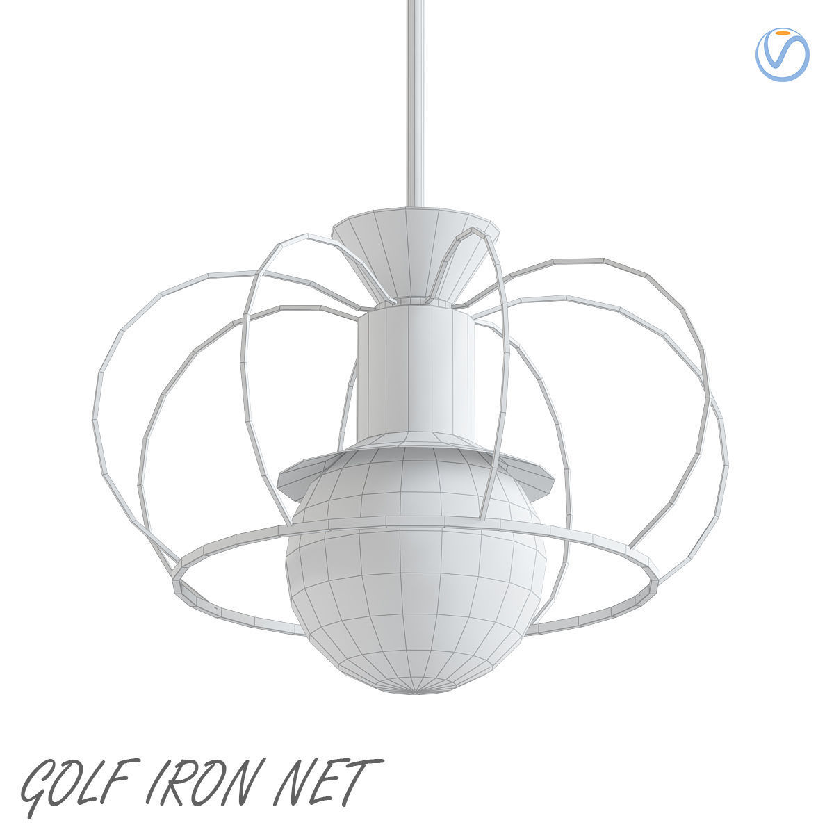 GOLF IRON NET 3D model_1