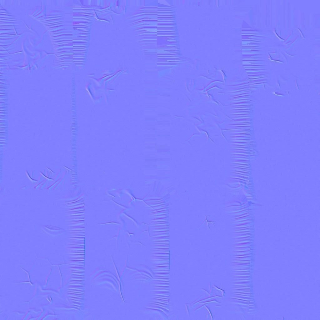 005 CLOVER DAYBED Low-poly 3D model_6