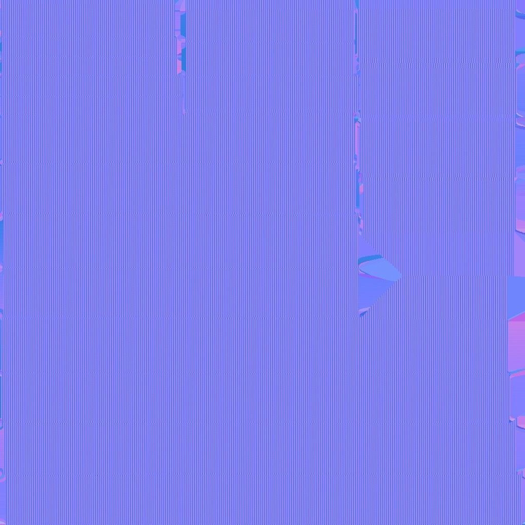 003 BALI SUNBED Low-poly 3D model_12