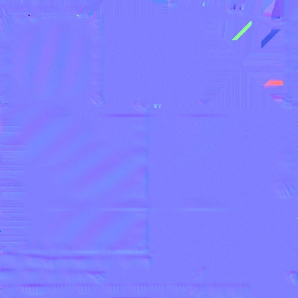 003 BALI SUNBED Low-poly 3D model_7