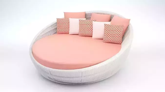 002 AVANI DAYBED Low-poly 3D model