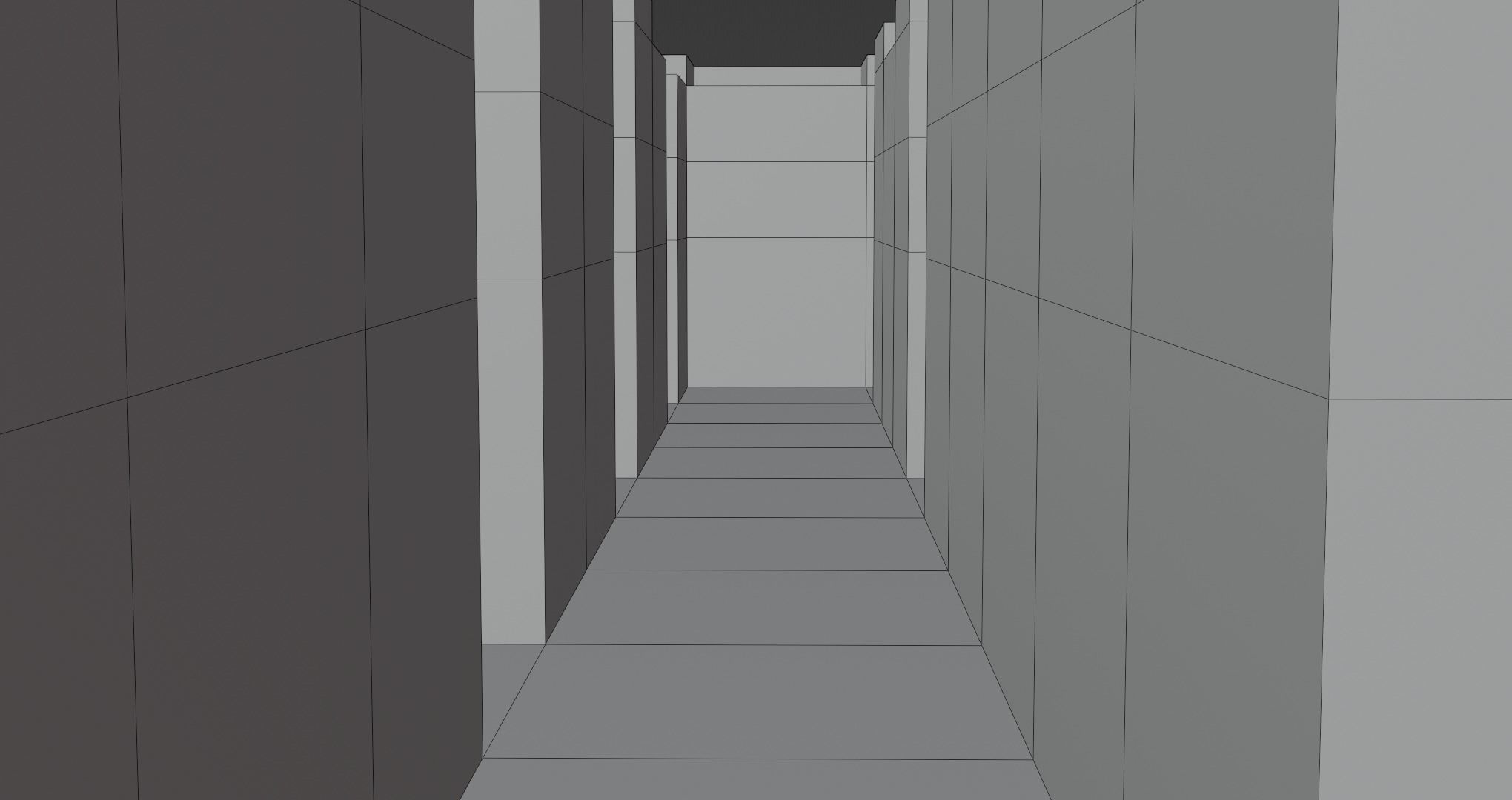 Cyber Maze v1 Low-poly 3D model_12