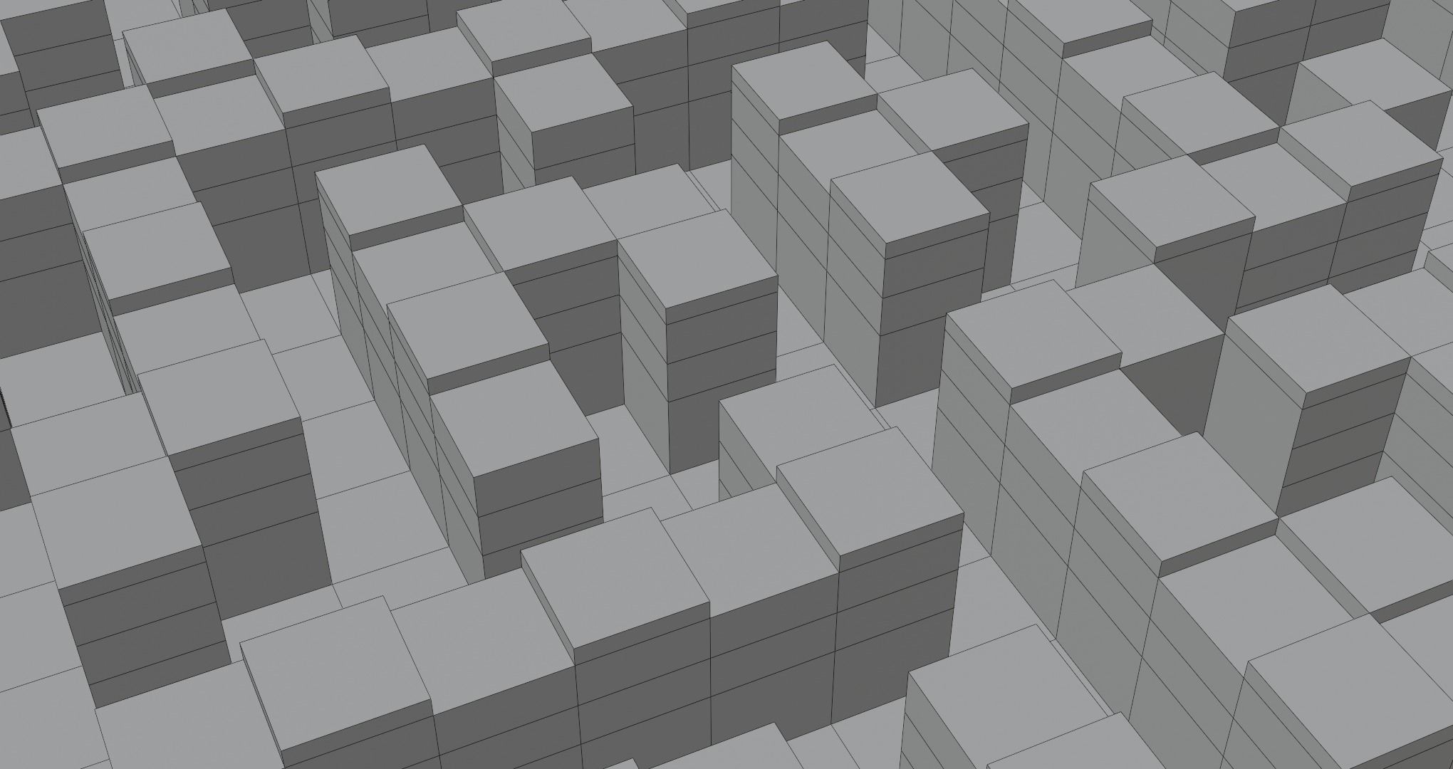 Cyber Maze v1 Low-poly 3D model_10