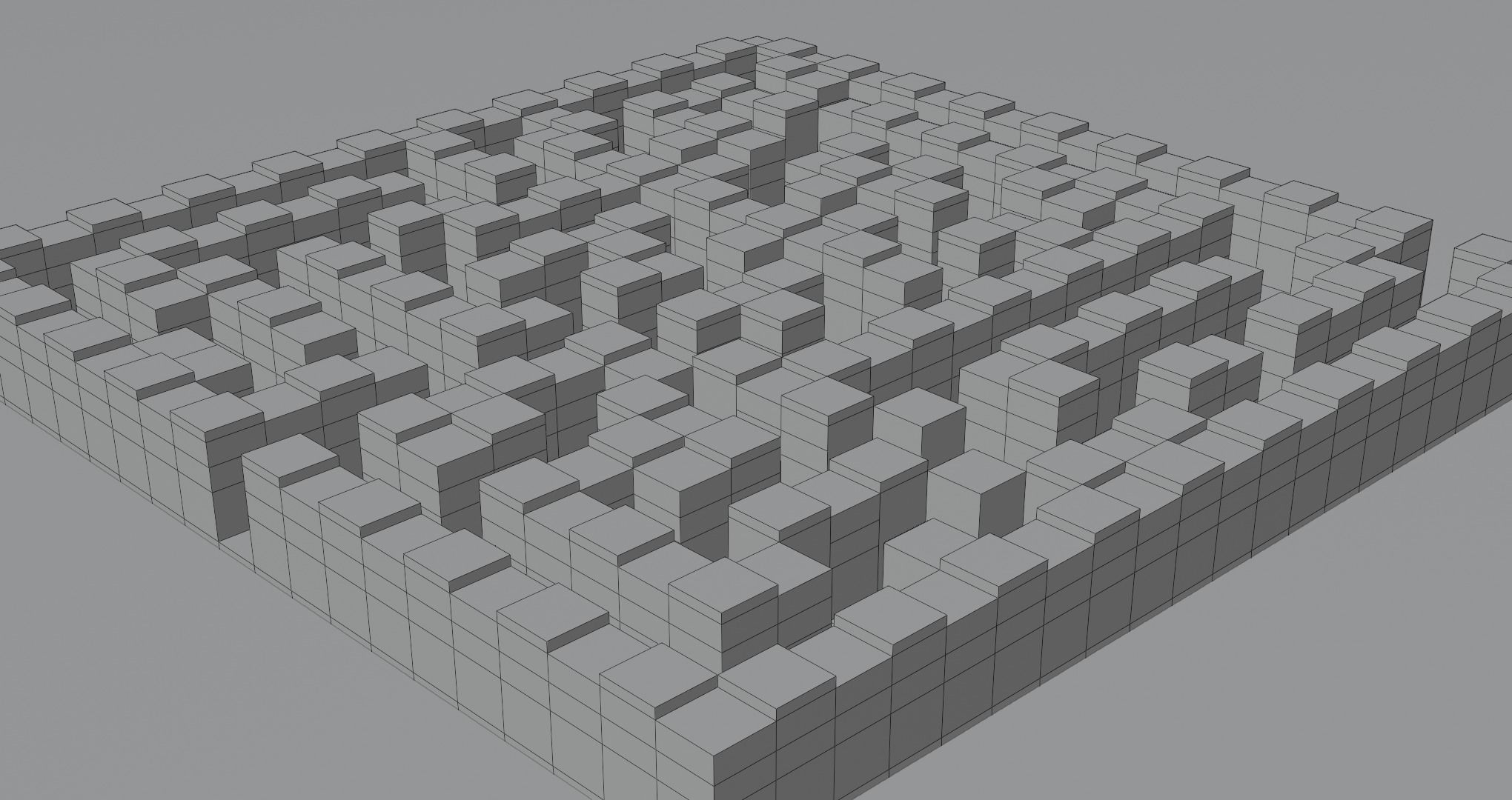 Cyber Maze v1 Low-poly 3D model_14
