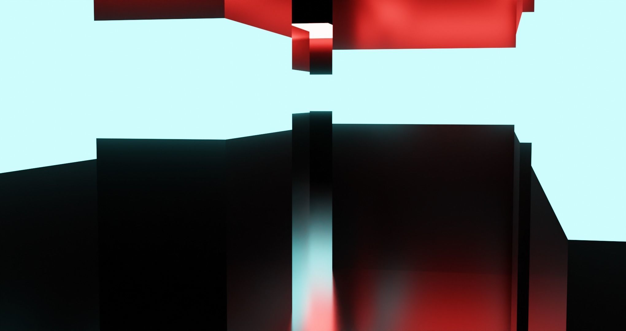 Cyber Maze v1 Low-poly 3D model_5