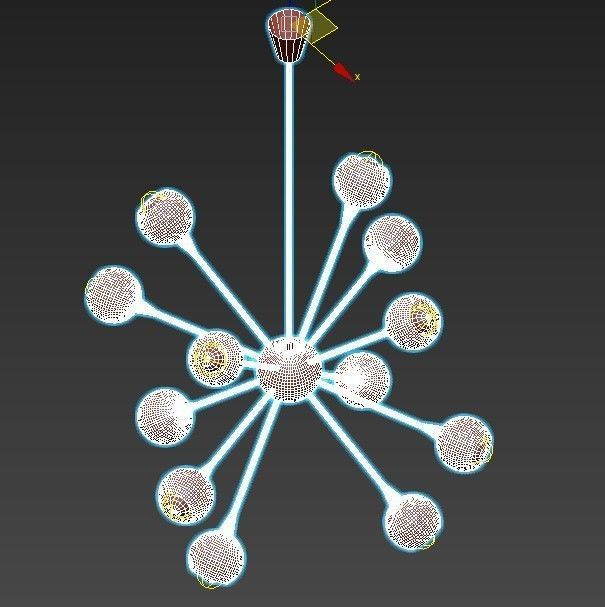 blakey sputnik chandelier 3D model_3