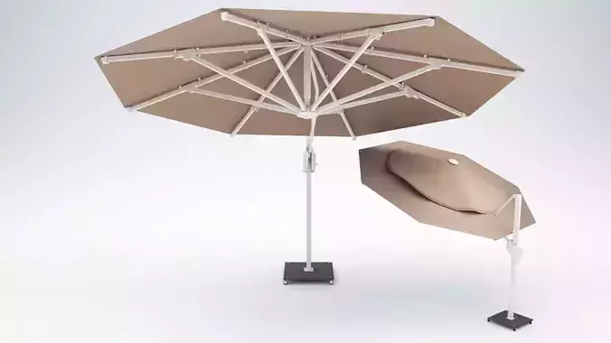 031 KINGSTON UMBRELLA TAUPE