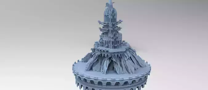 Necromancer island tower