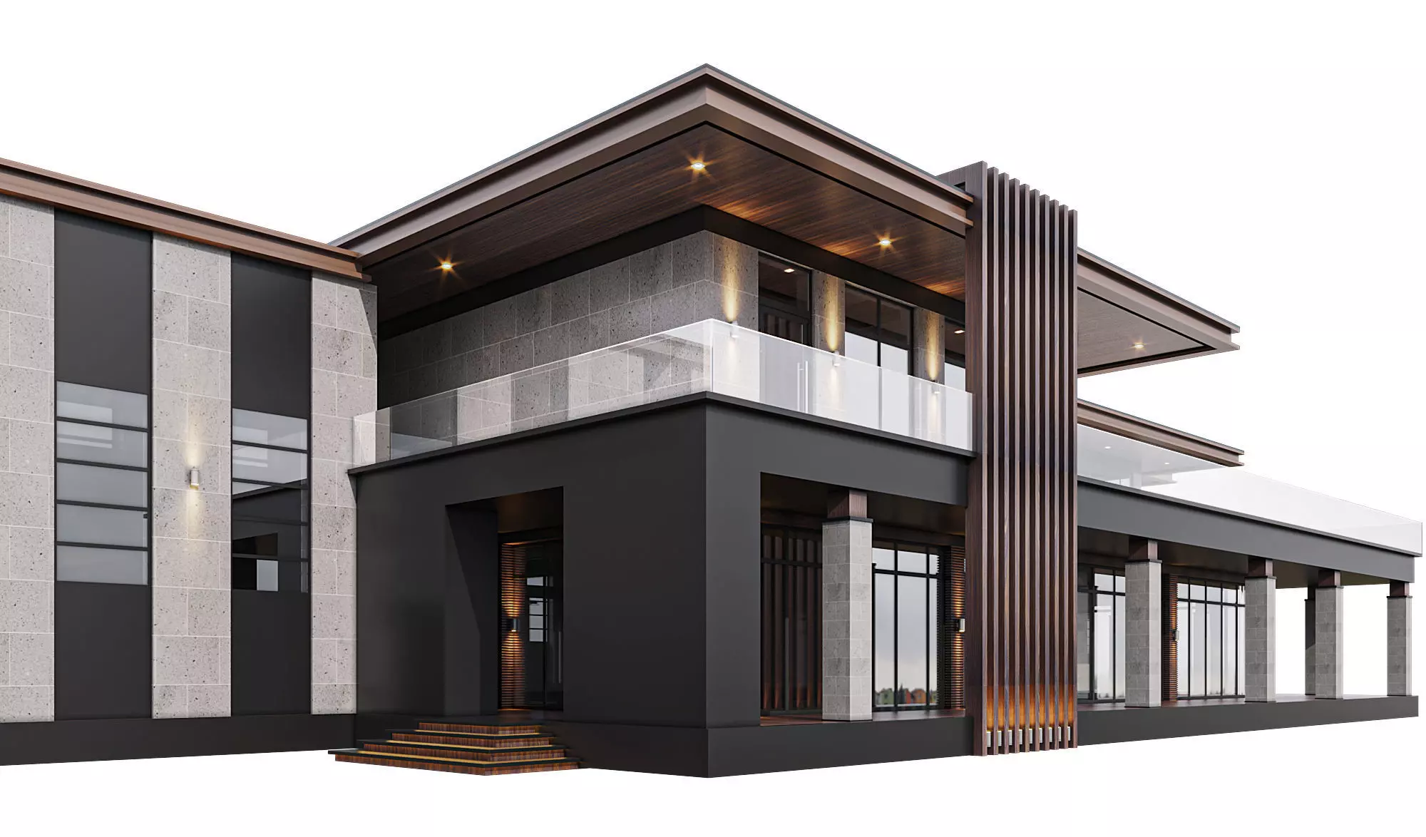 VILLA N01 3D model