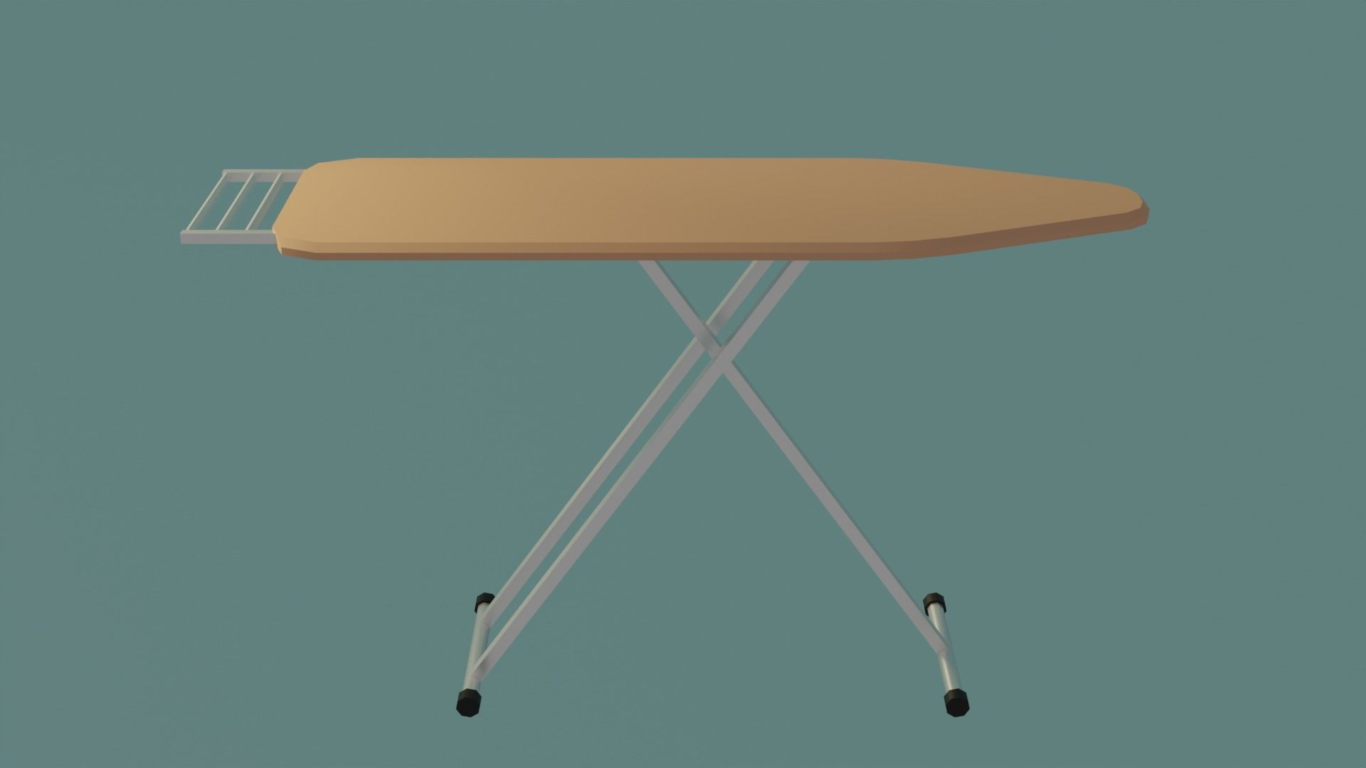 Laundry room Low-poly 3D model_7