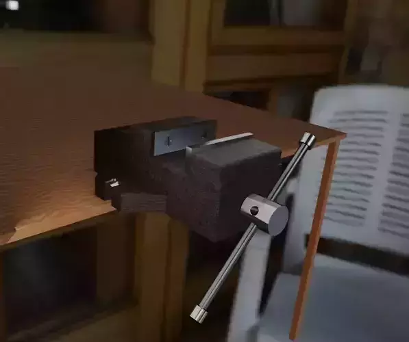 Vise  rusty vise tool 