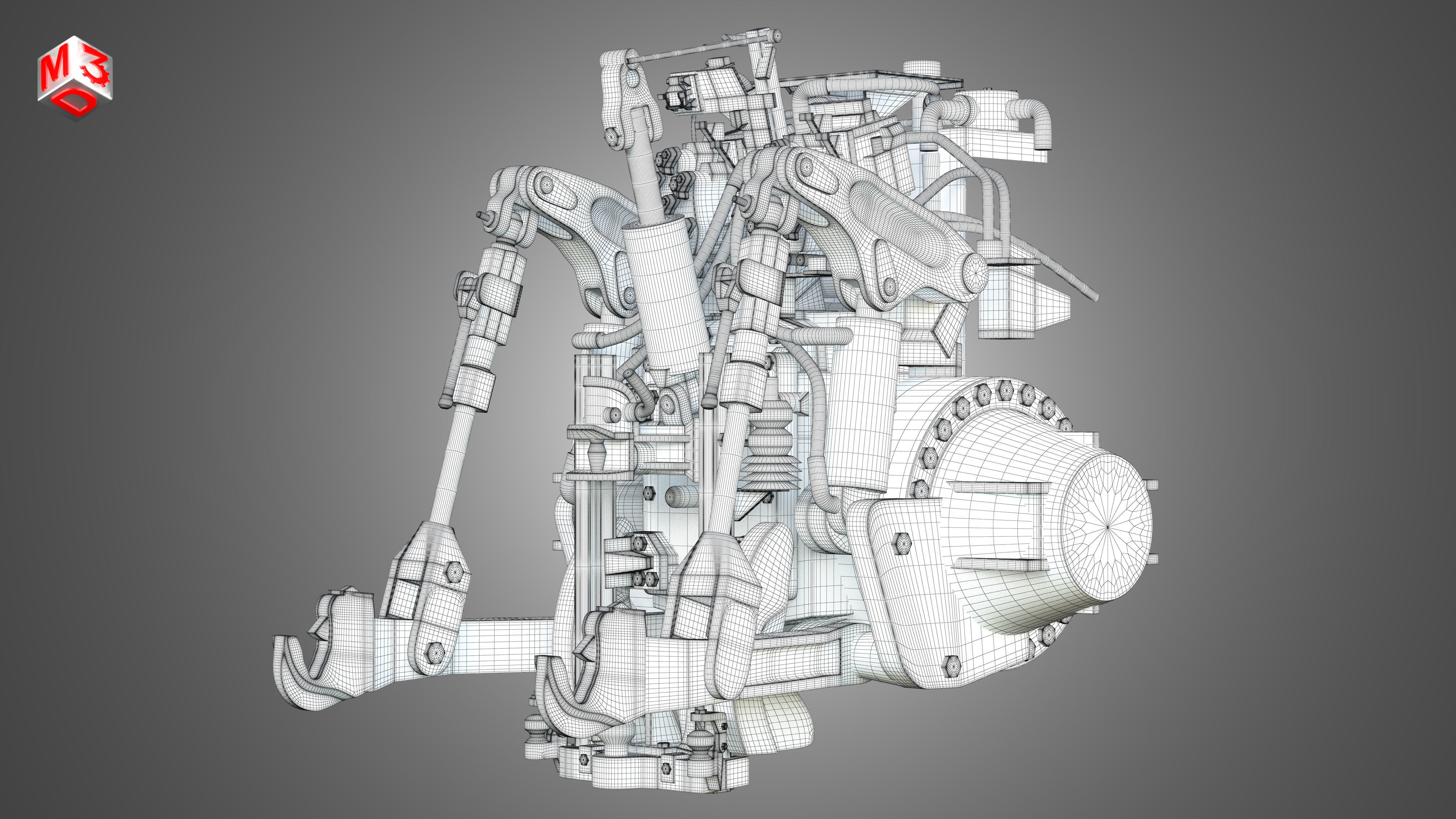 MT900-Hitch System 3D model_10