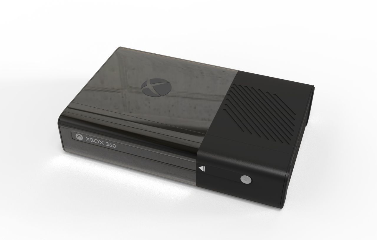 XBOX Console PACK 3D model_4