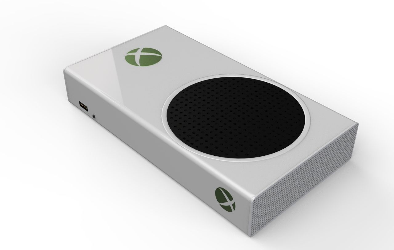 XBOX Console PACK 3D model_11