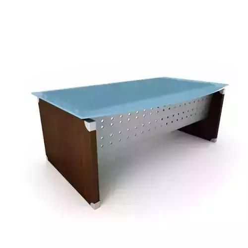 Modern Wooden Glass Desk