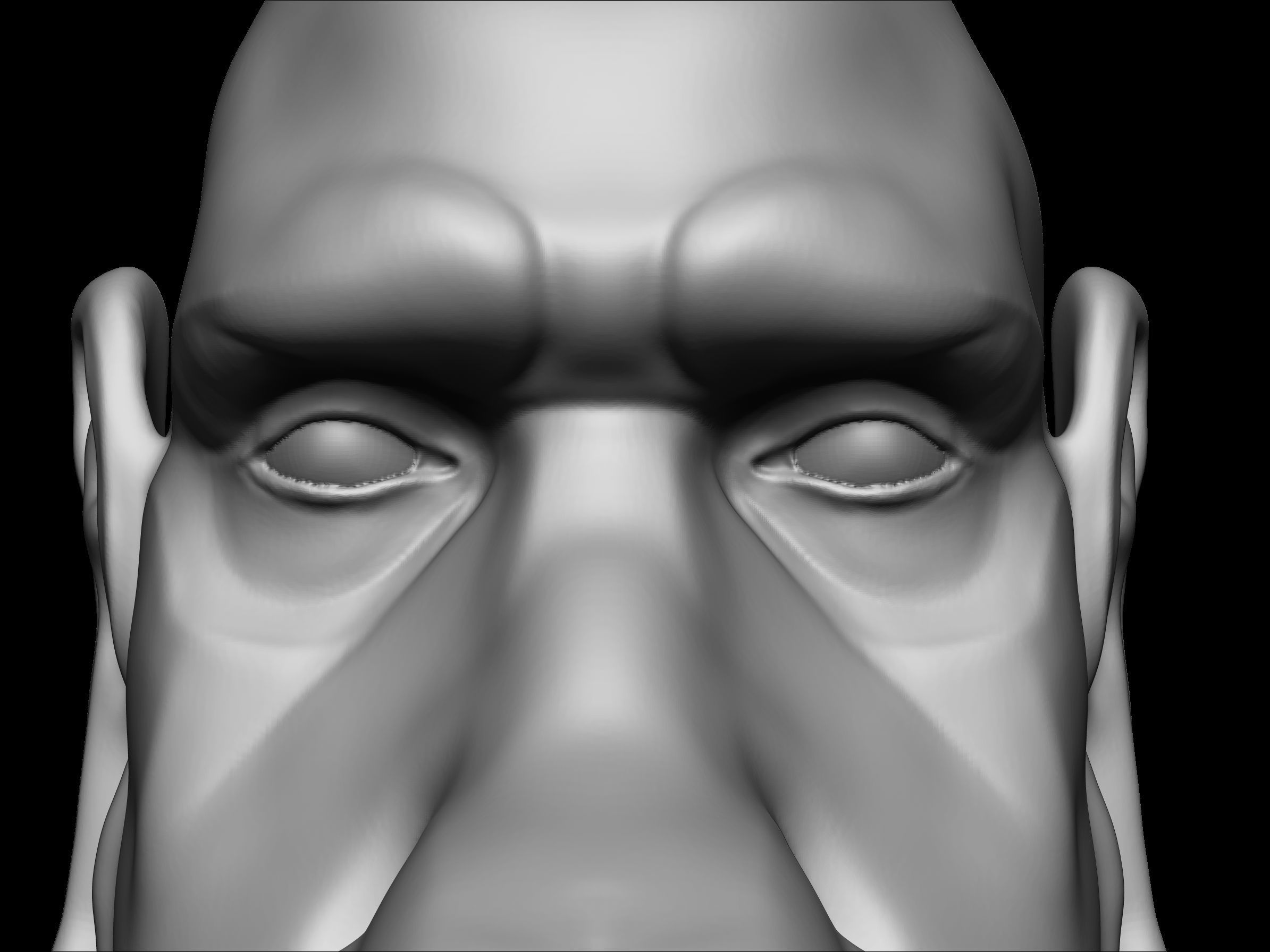 Moai Statue 3D print model_4