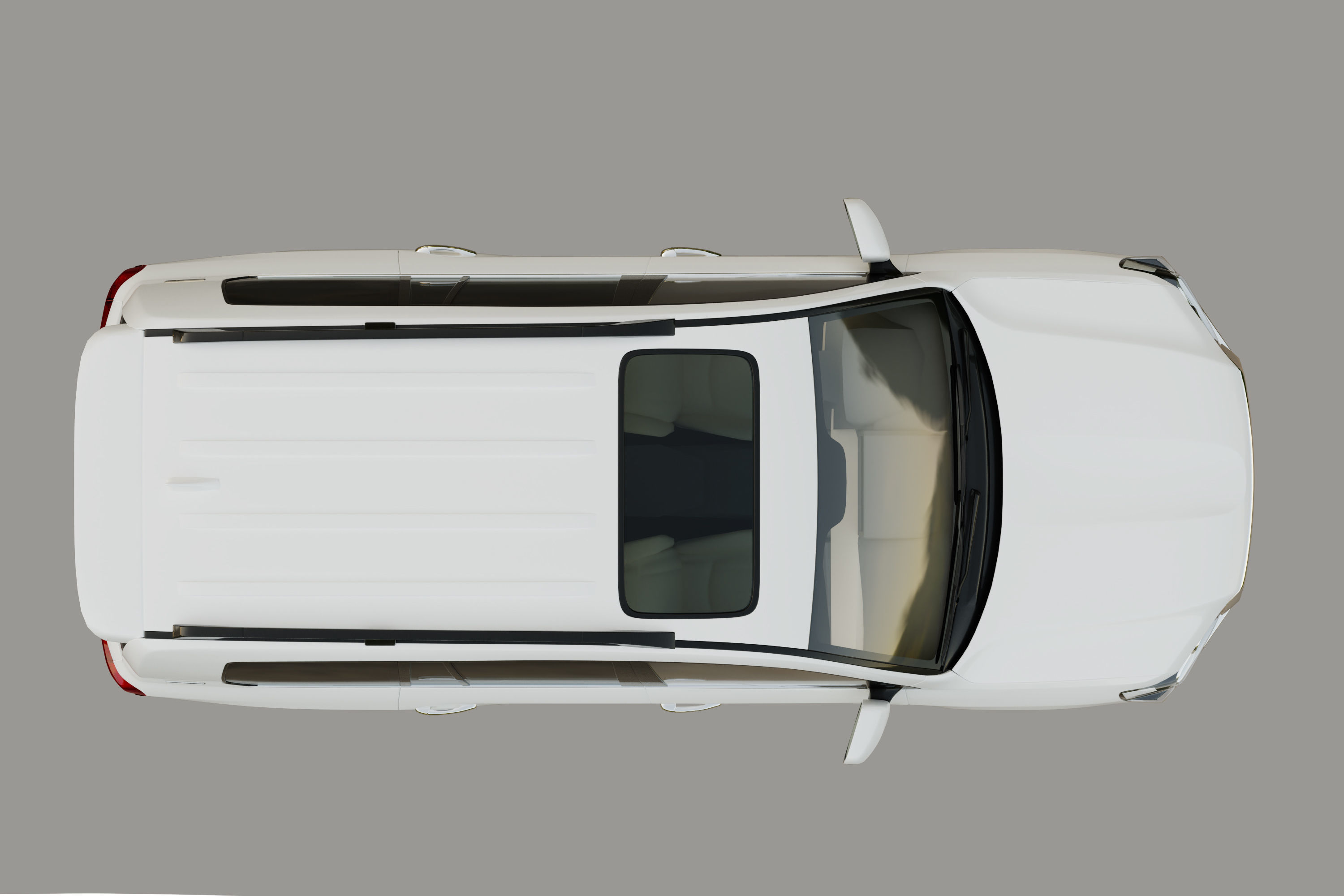 Land cruiser 200 Low-poly 3D model_6