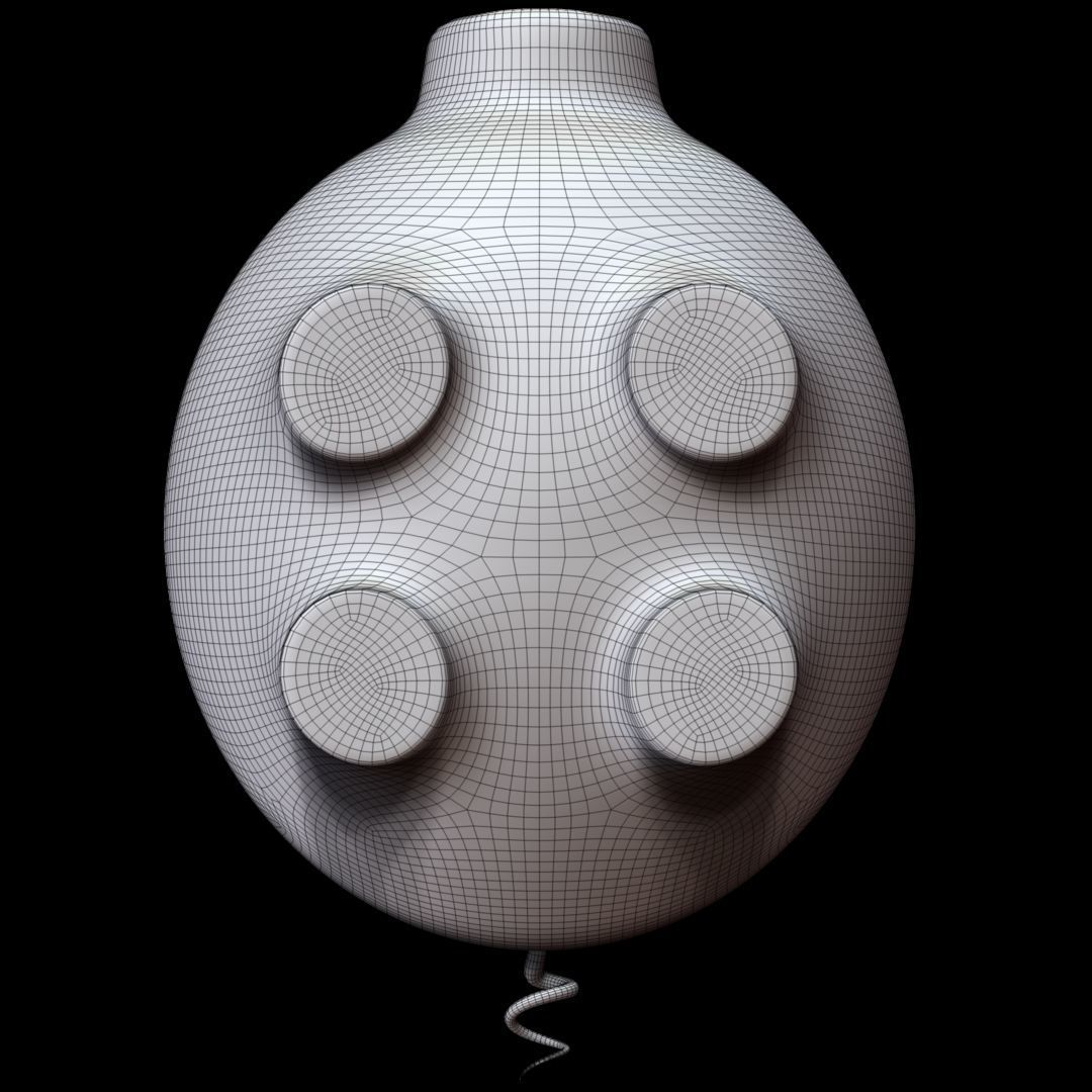 Pig Money Box 3D model_19