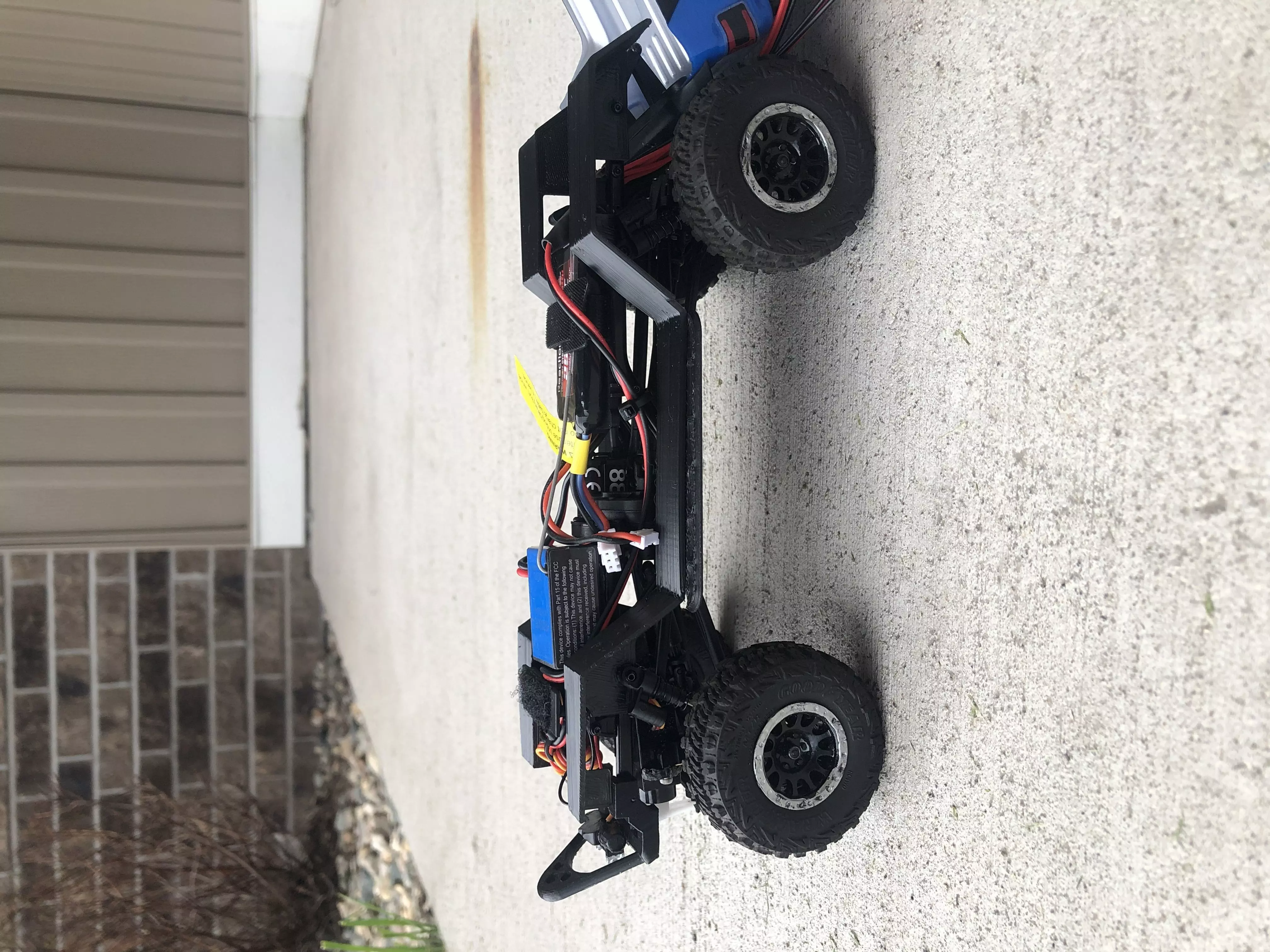 SCX24 GLADIATOR JT INNER FENDERS 3D print model_0