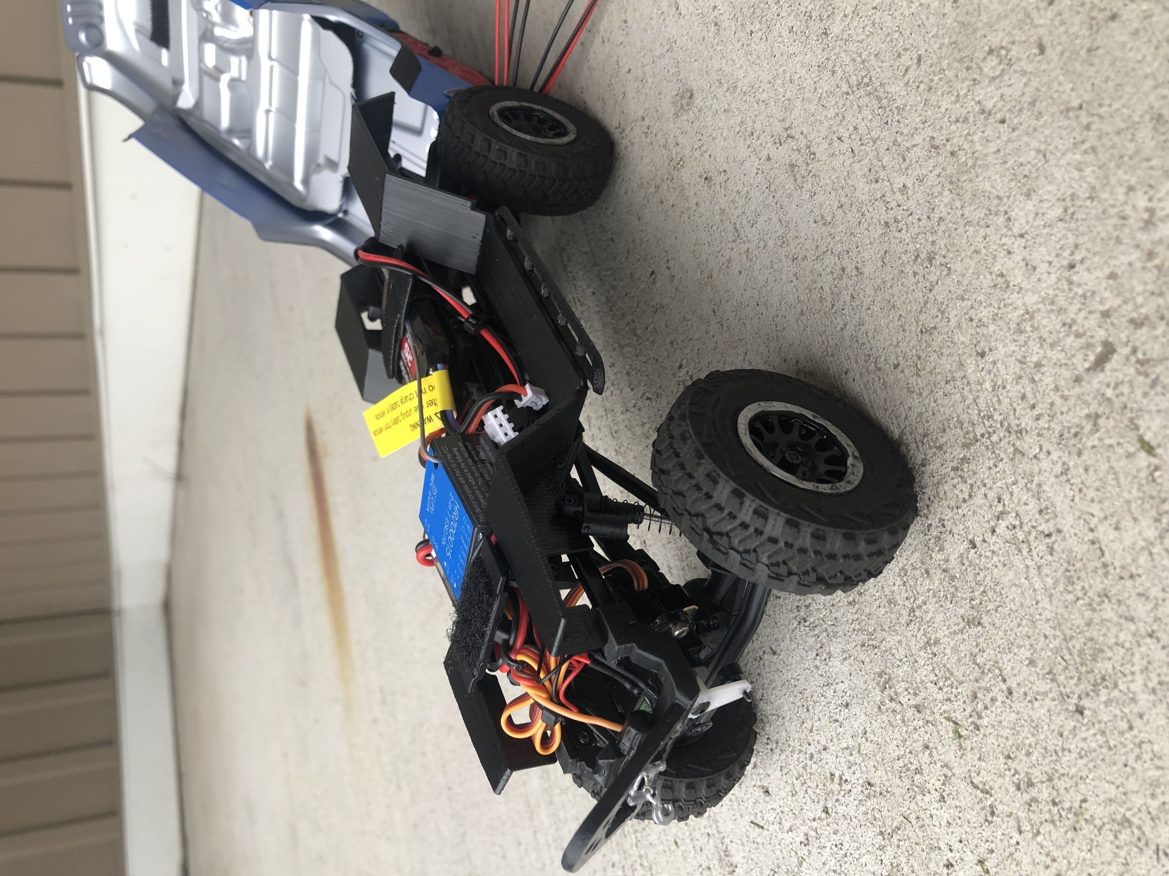 SCX24 GLADIATOR JT INNER FENDERS 3D print model_5