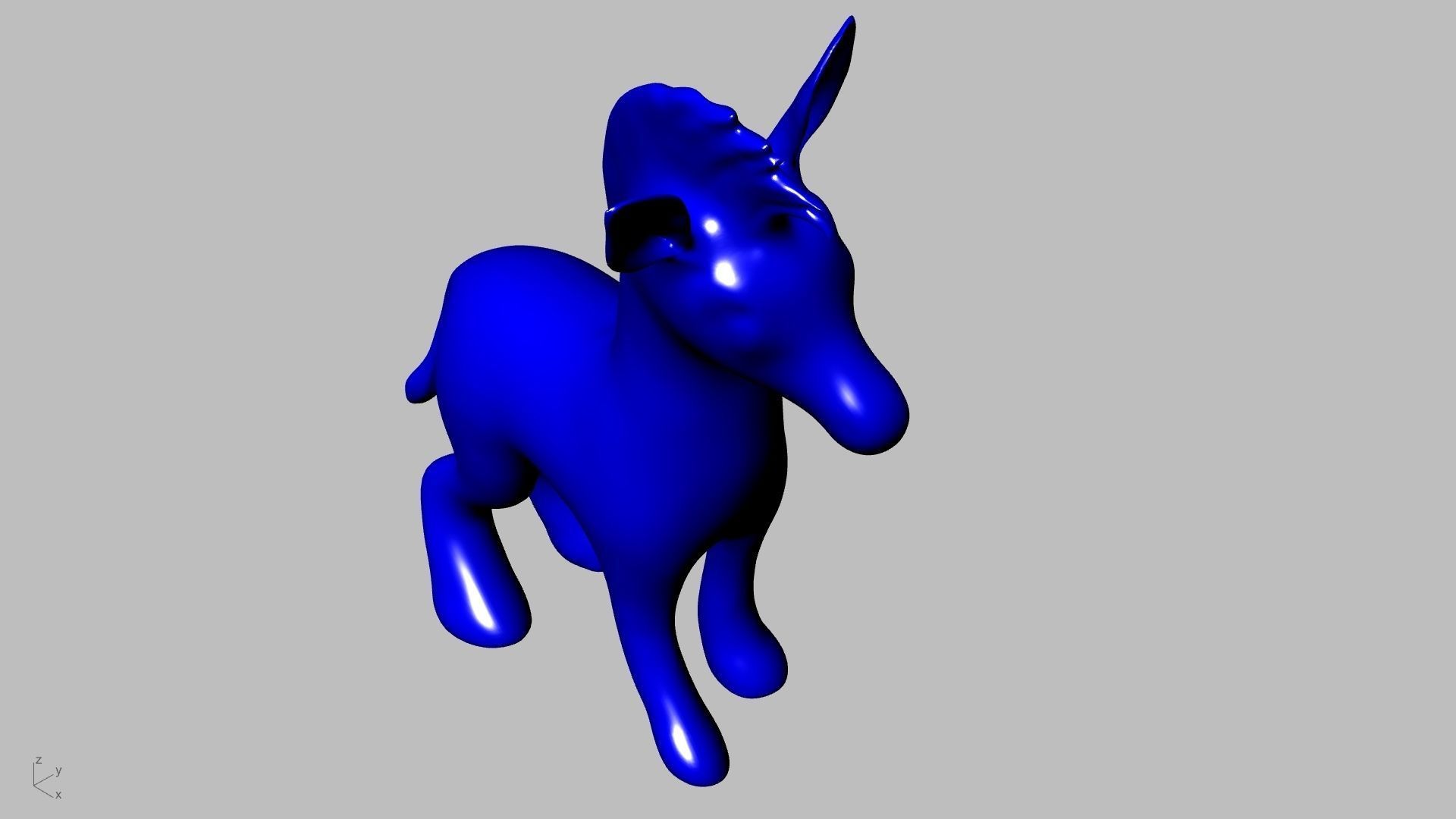 zebra toy stl verified  3D print model_1
