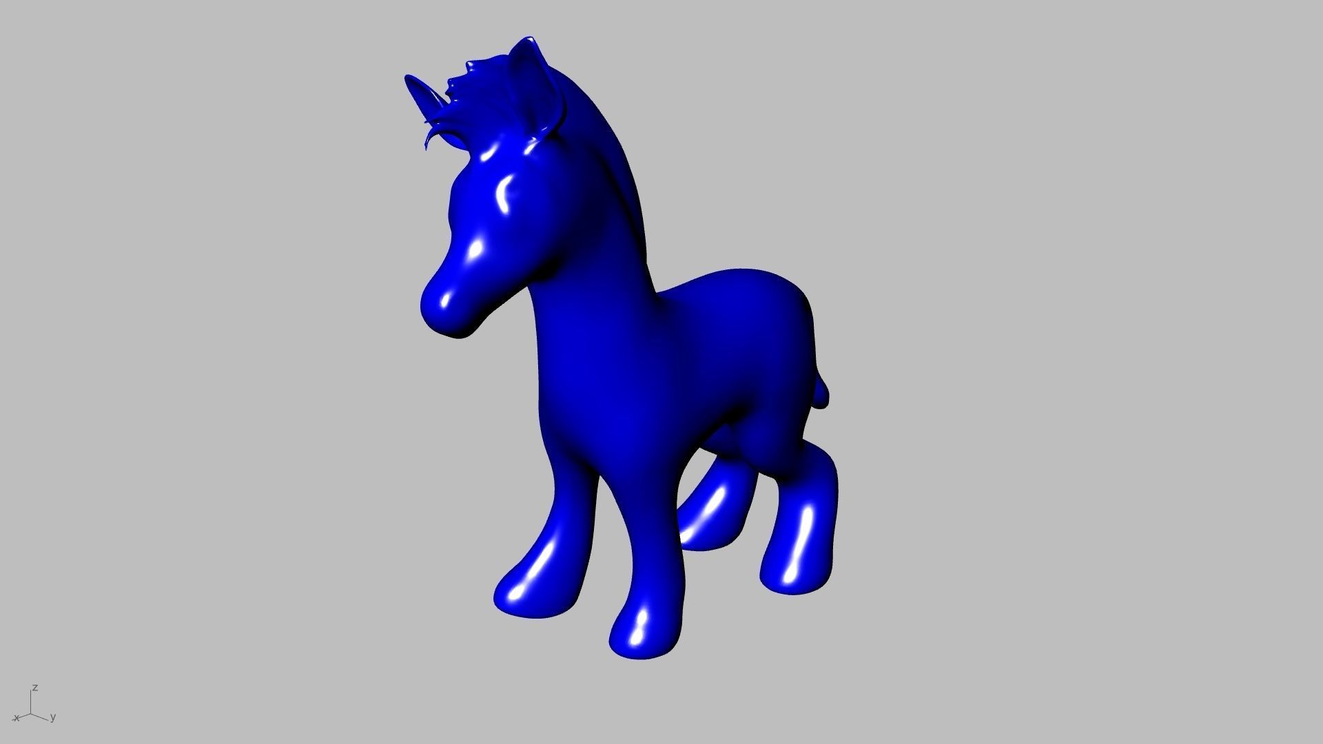 zebra toy stl verified  3D print model_8