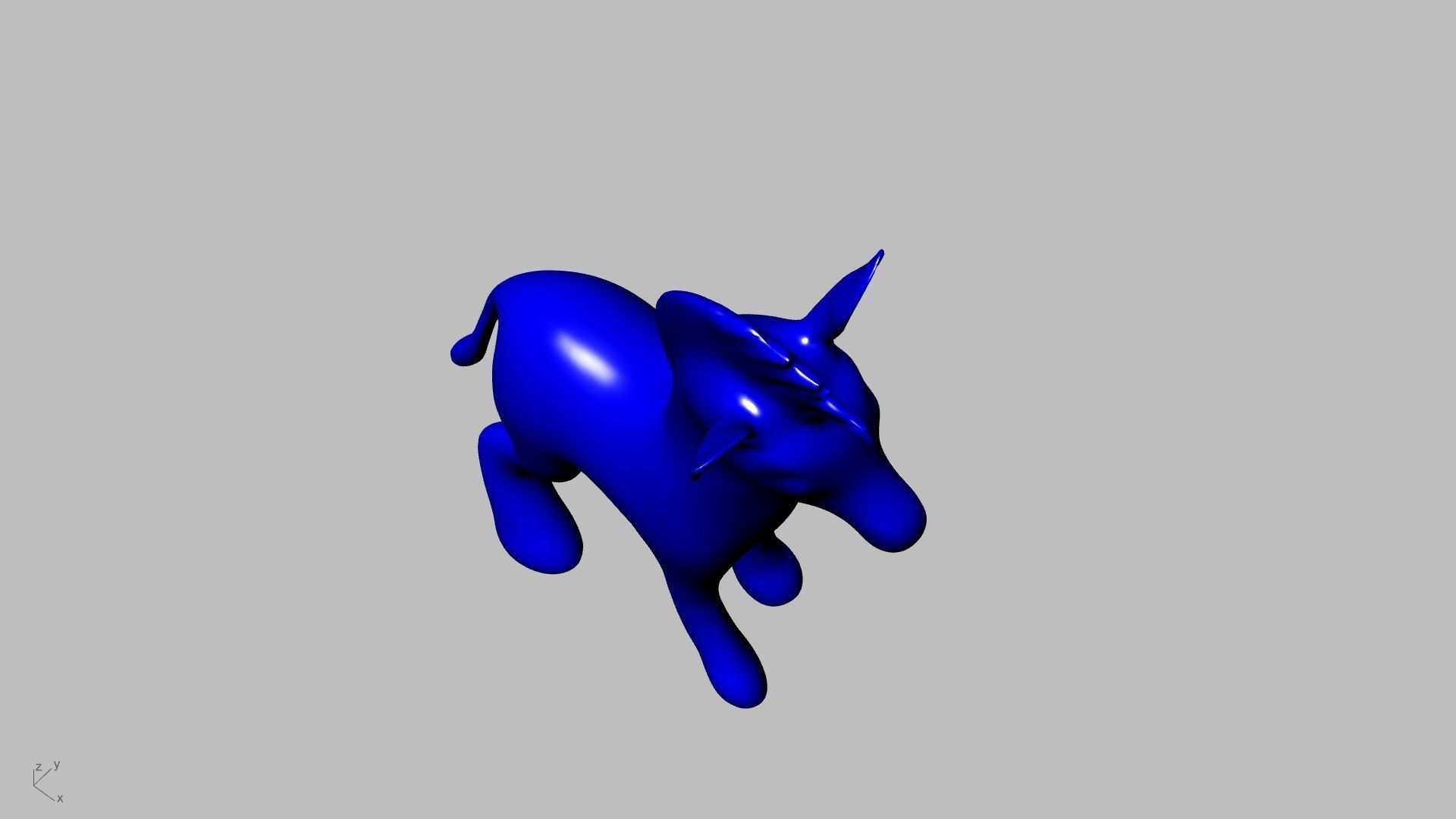 zebra toy stl verified  3D print model_9
