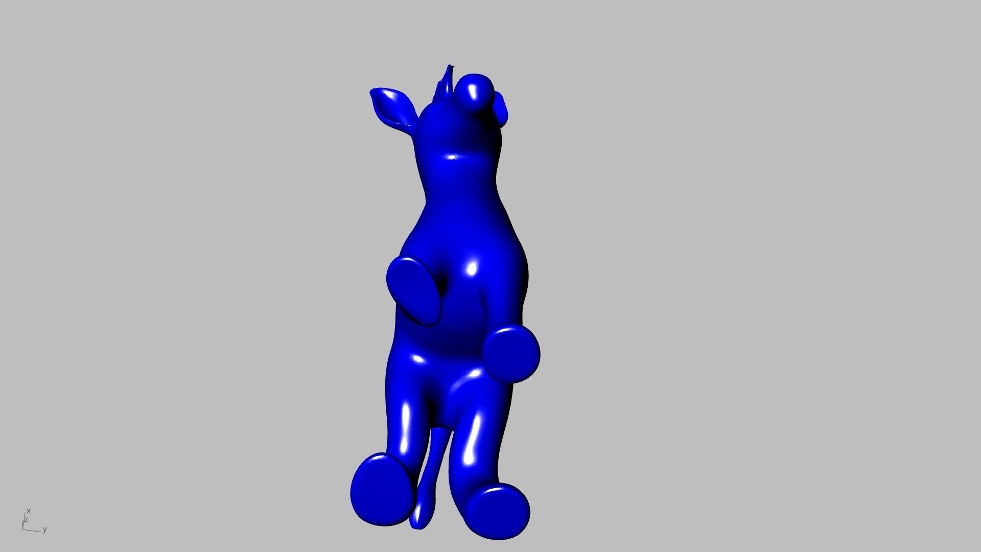 zebra toy stl verified  3D print model_5