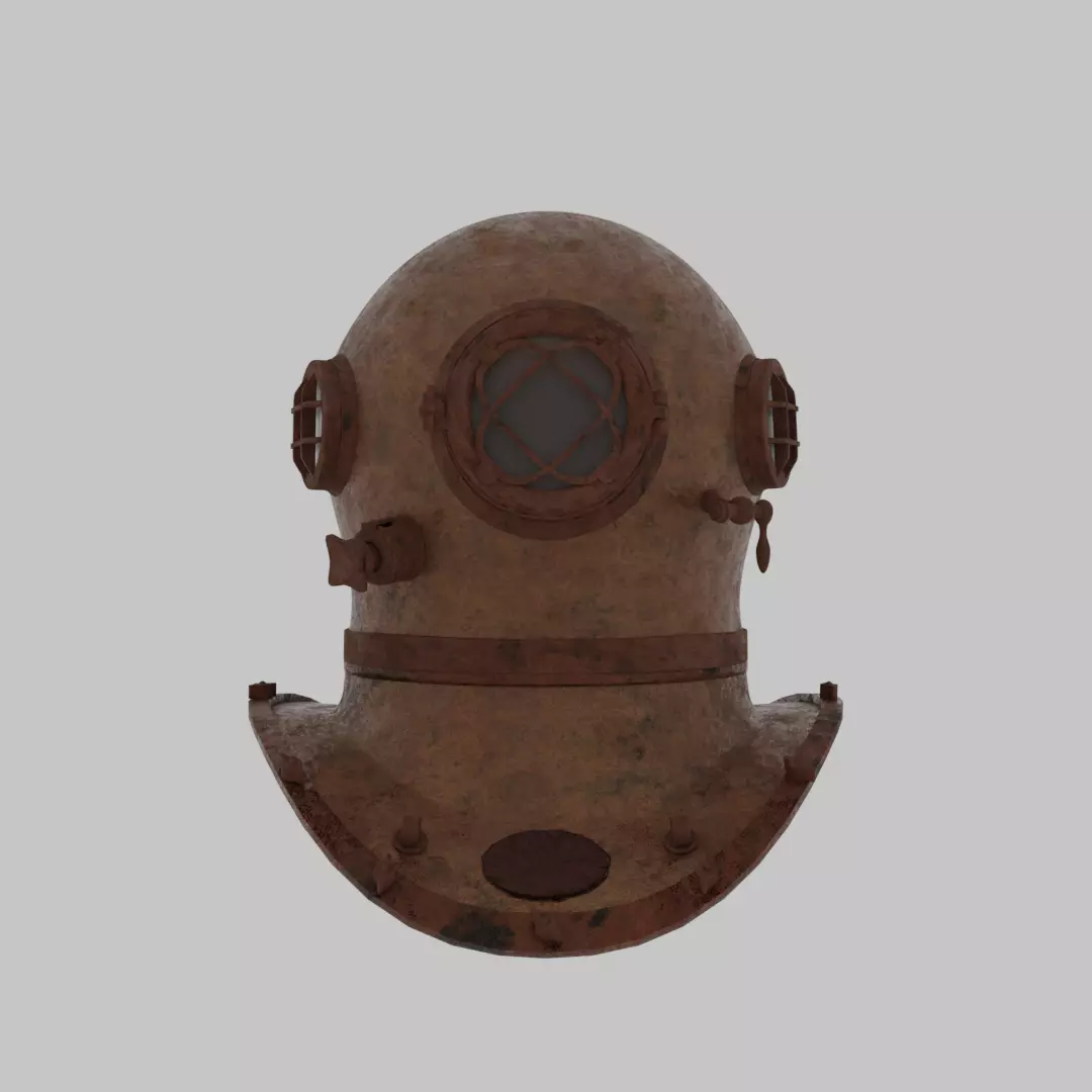 Deep Sea Helmet Free 3D model