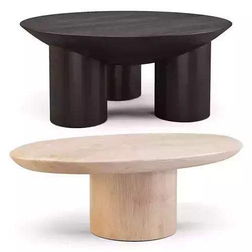 Crate and Barrel Pacific and Tom - Coffee Tables