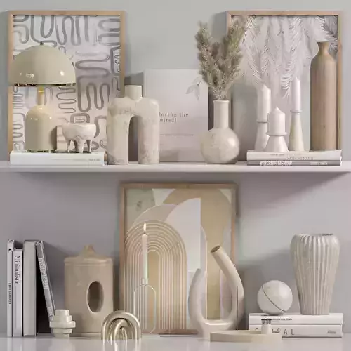Decorative-set-01 shelf