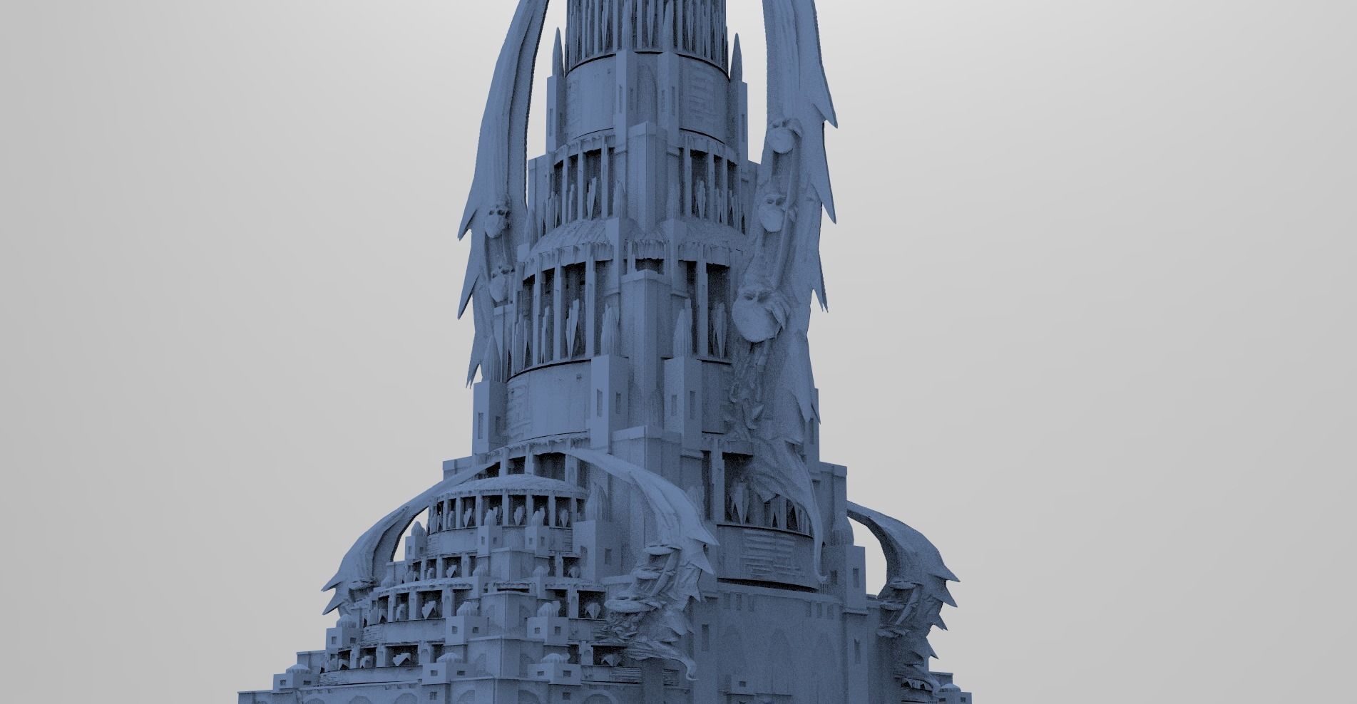 Necromancer Scull Domes 3 3D model_1