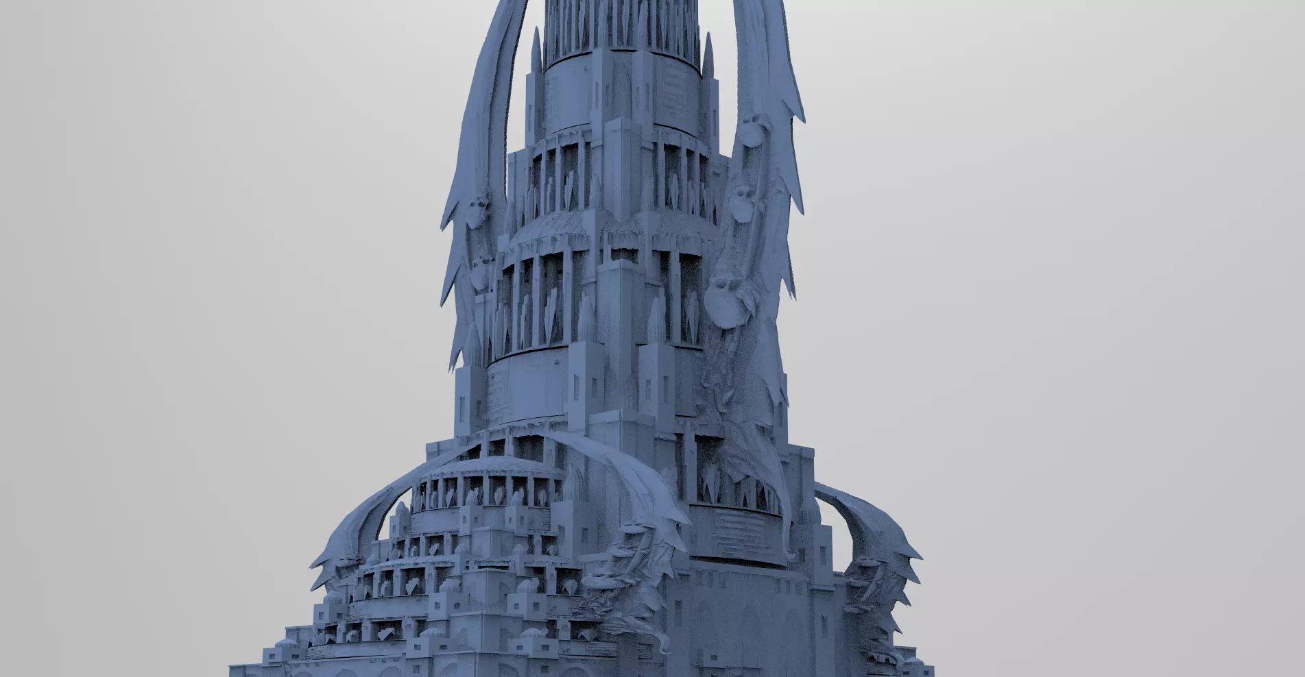 Necromancer Scull Domes 3 3D model_0