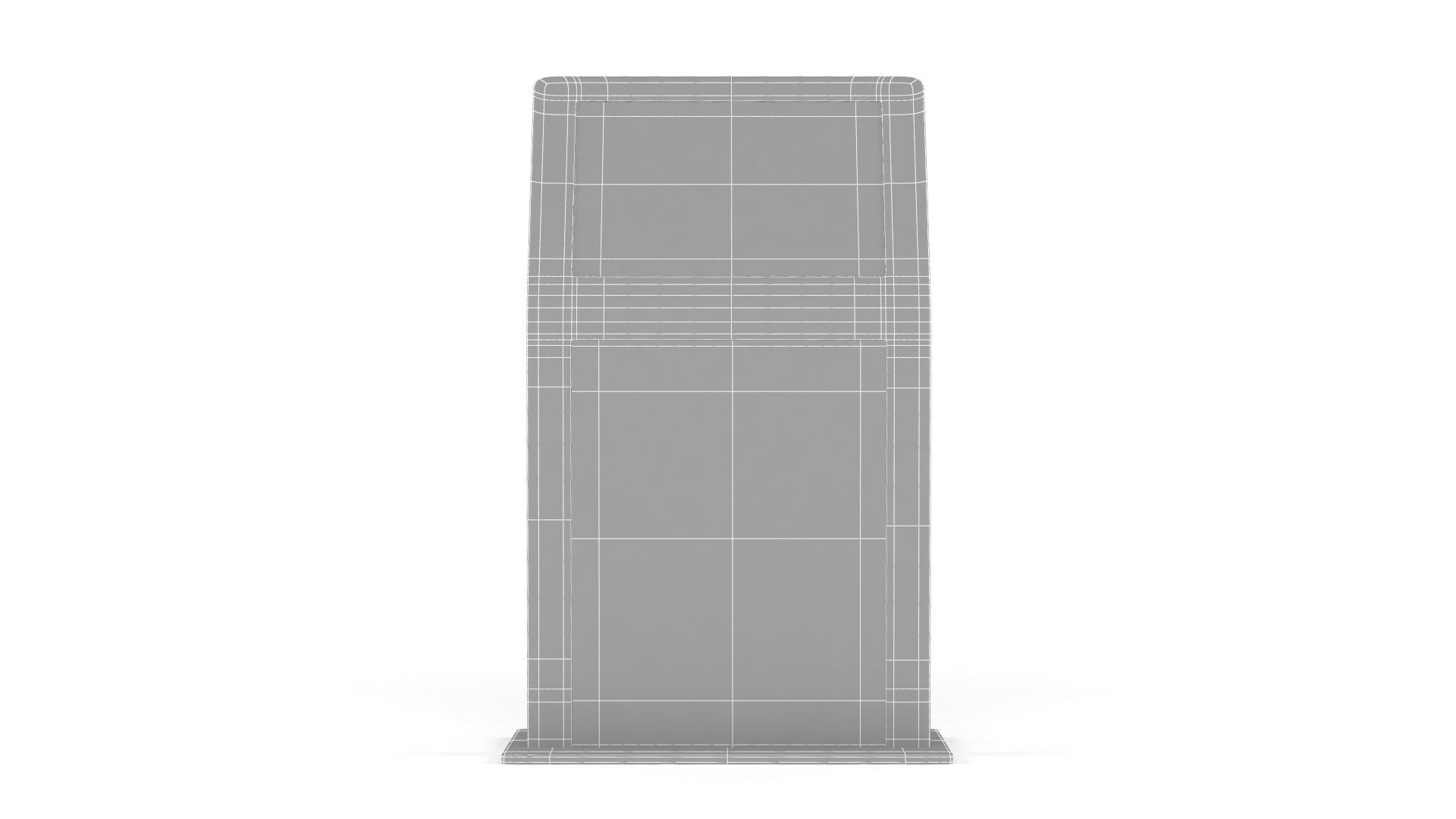 Information Kiosk 3D model_7
