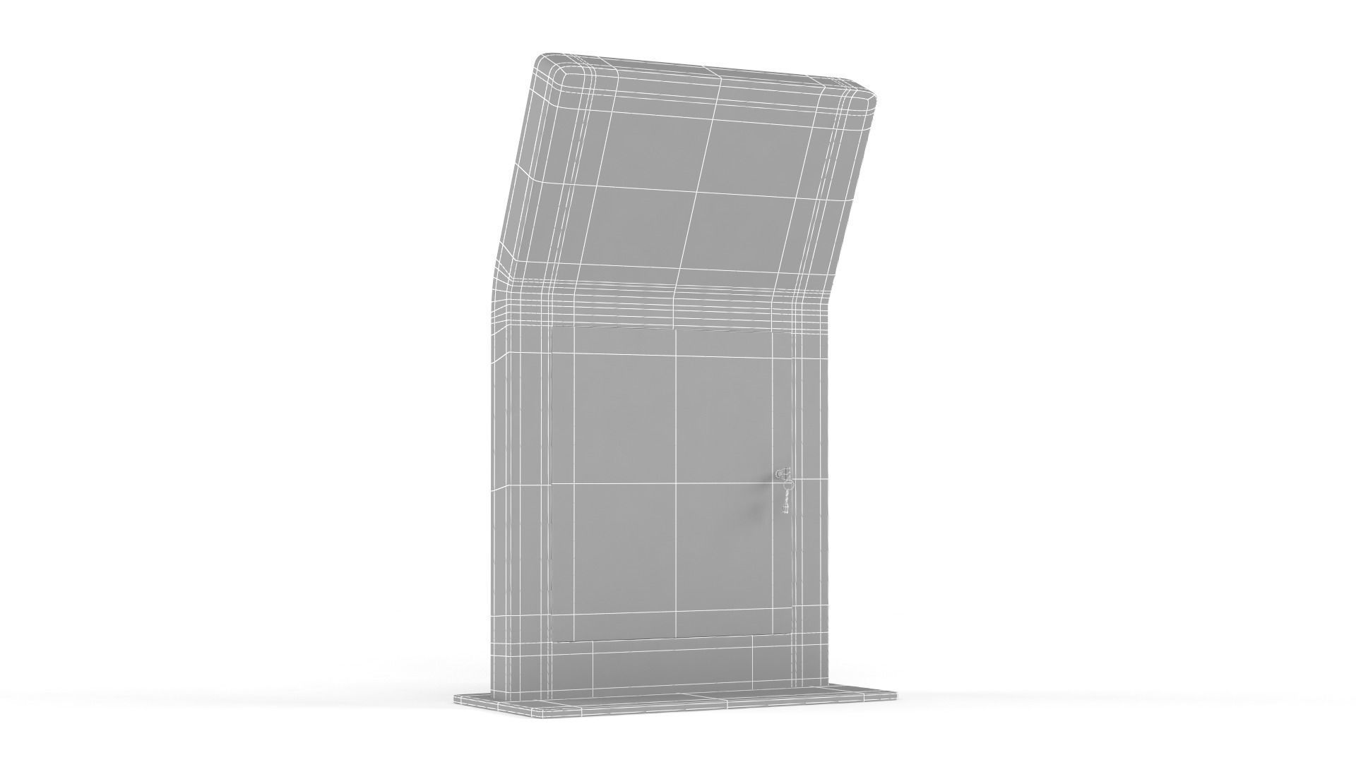Information Kiosk 3D model_9