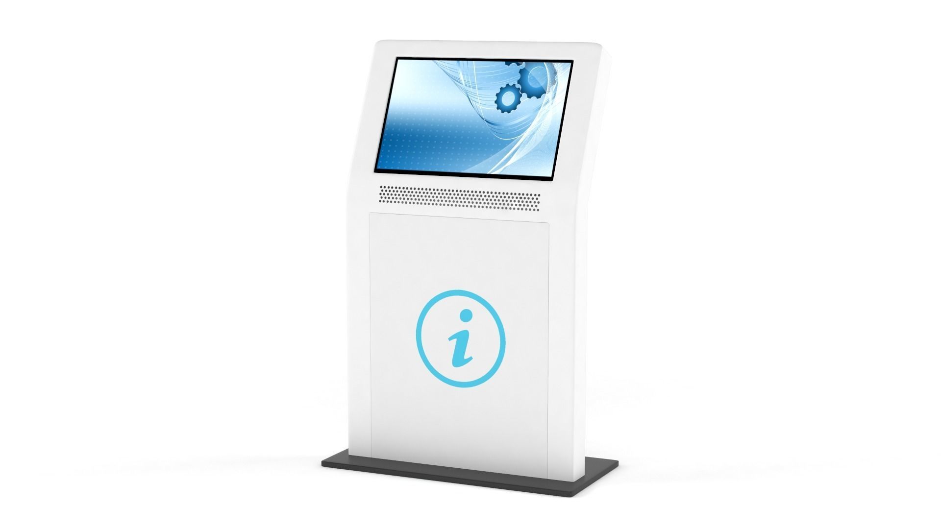 Information Kiosk 3D model_2