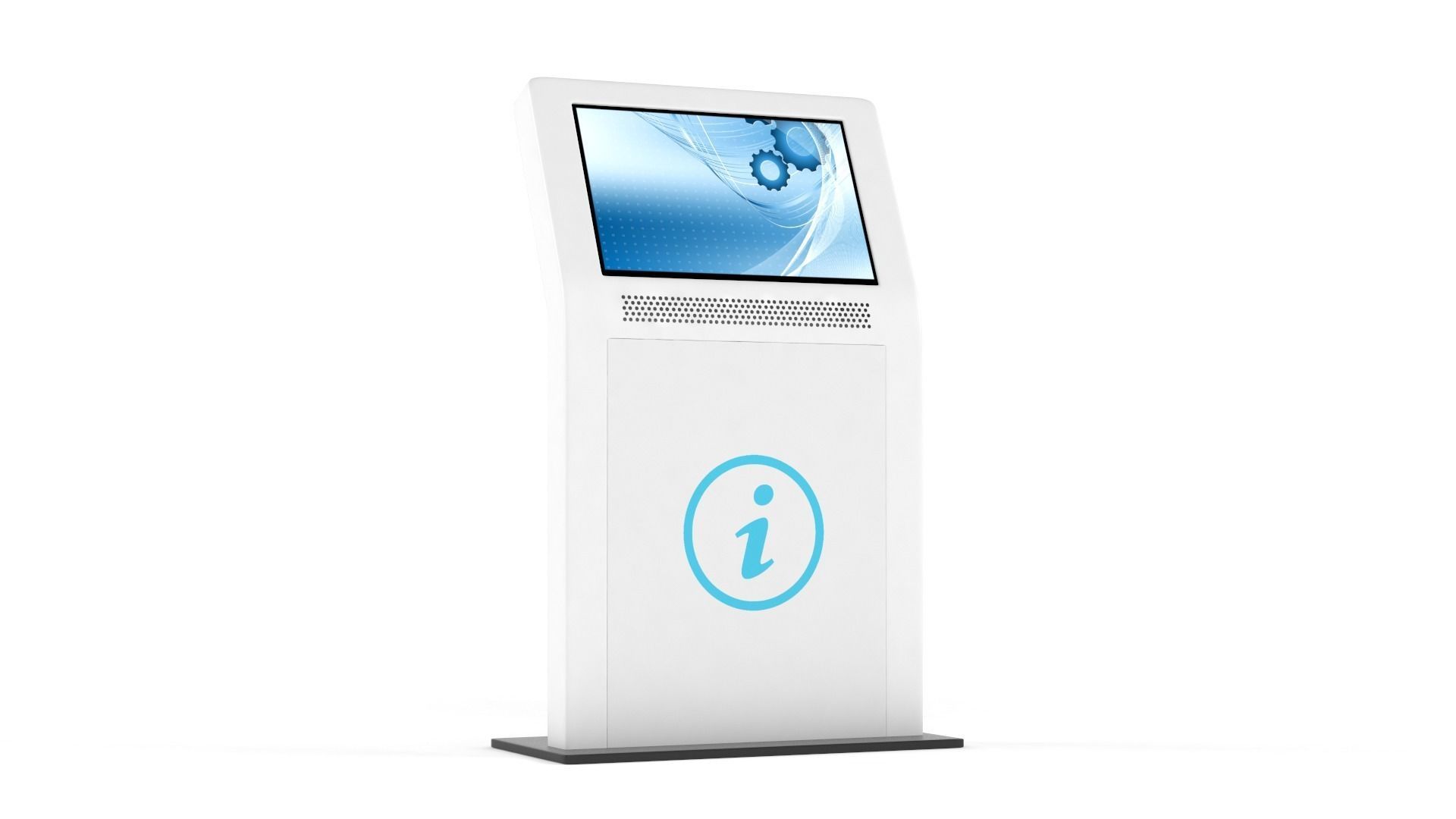 Information Kiosk 3D model_5