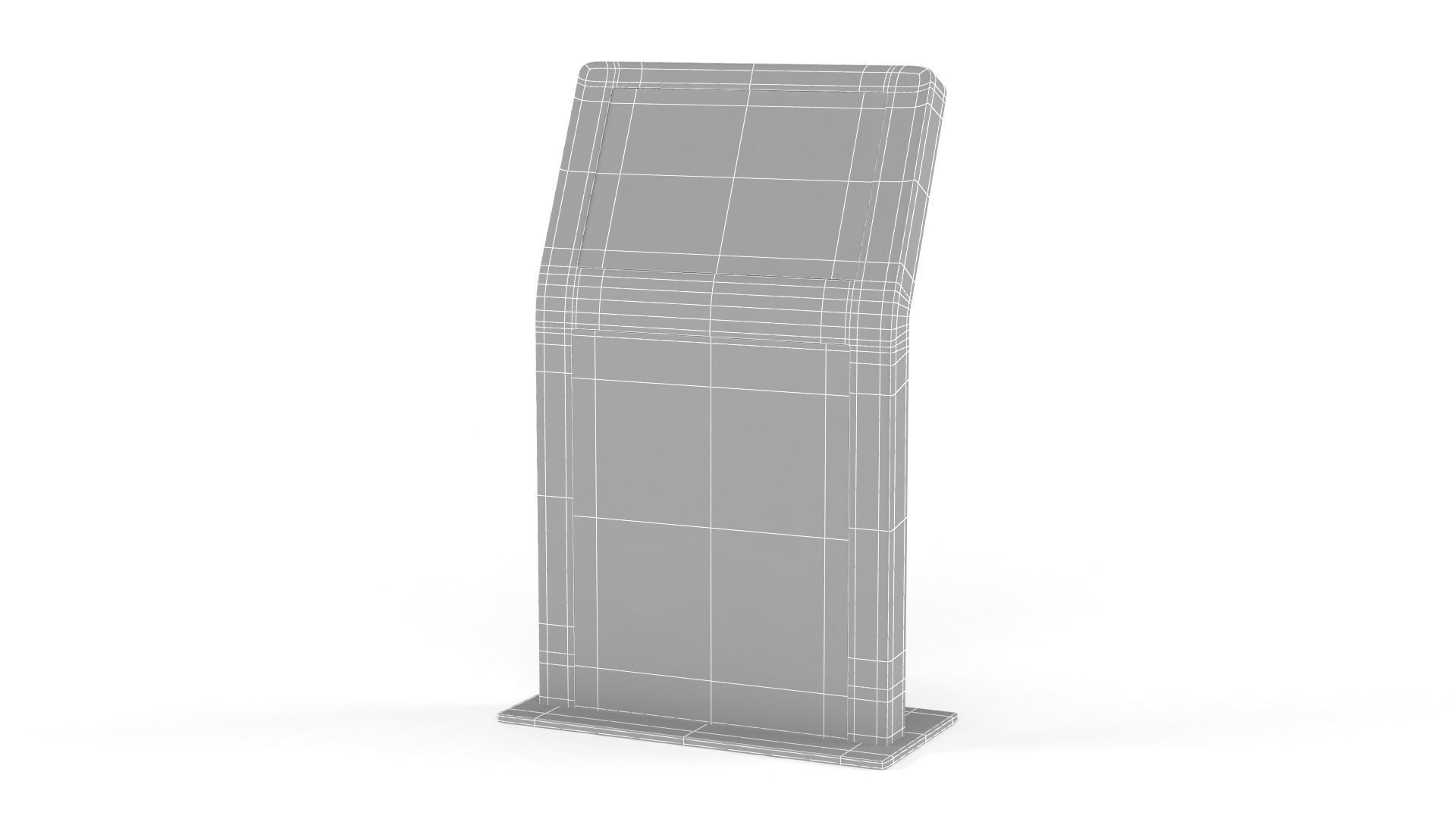 Information Kiosk 3D model_8
