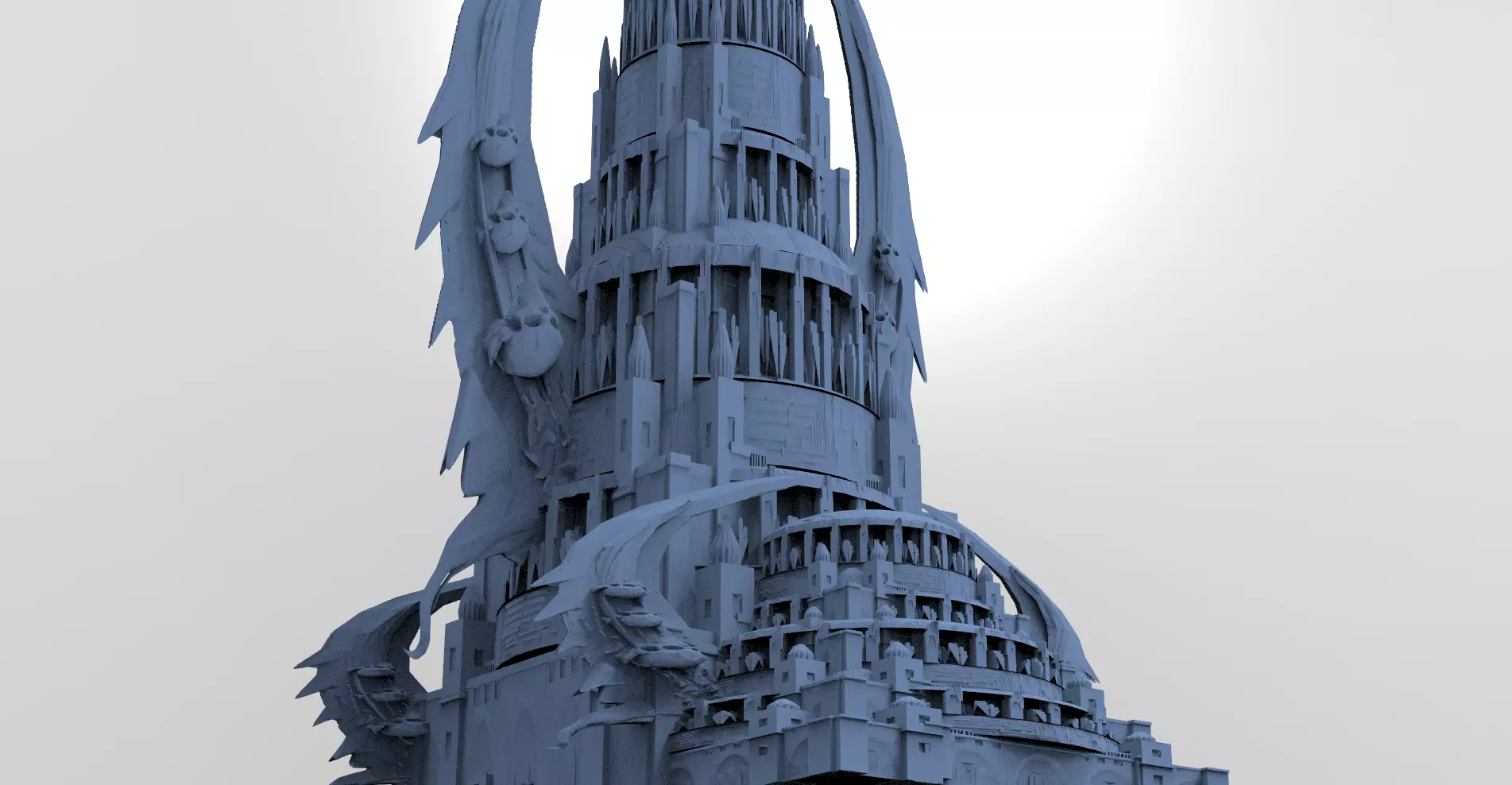 Necromancer Scull Domes 6  3D model_0